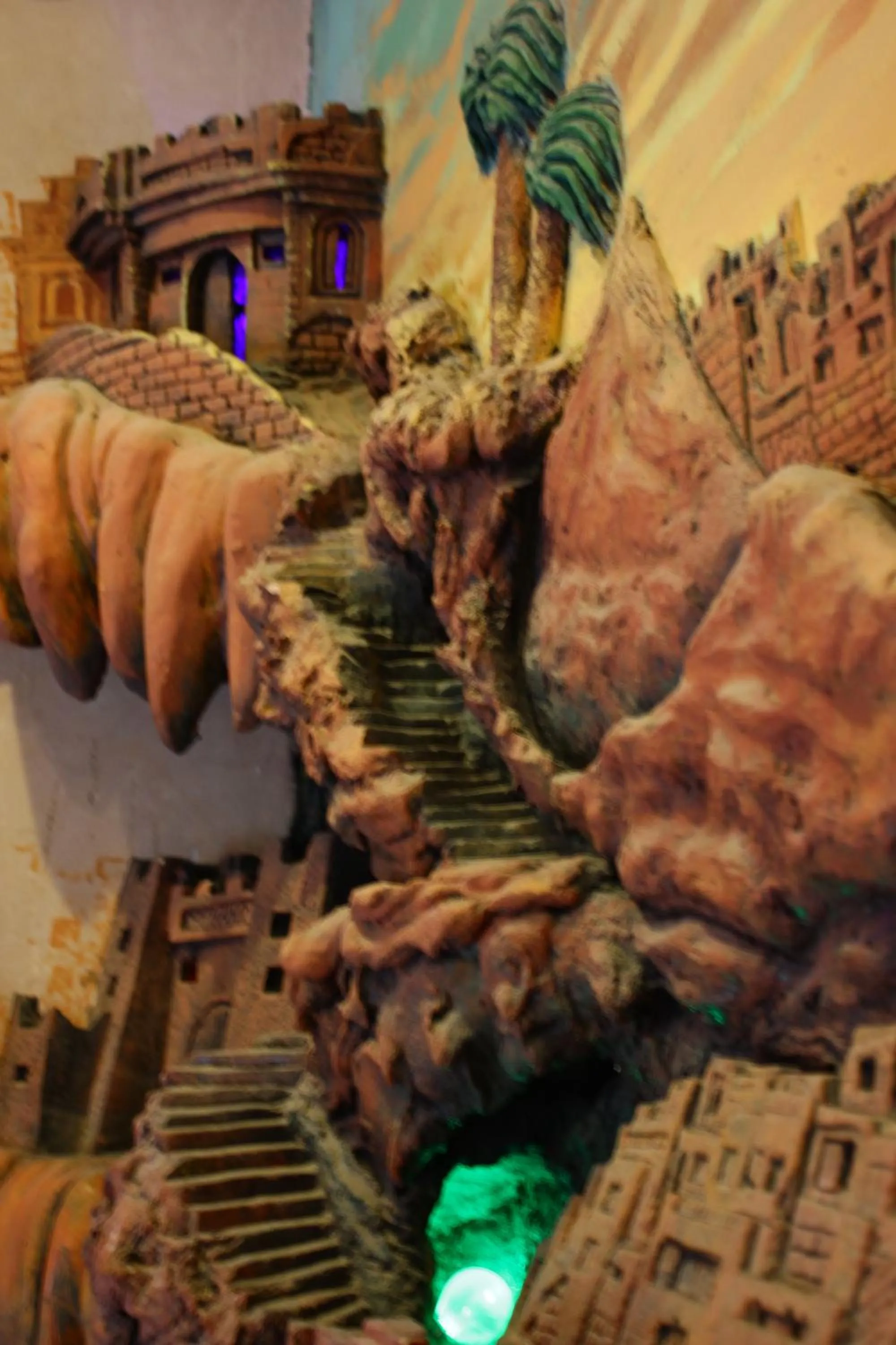 Decorative detail in Riad Noumidya