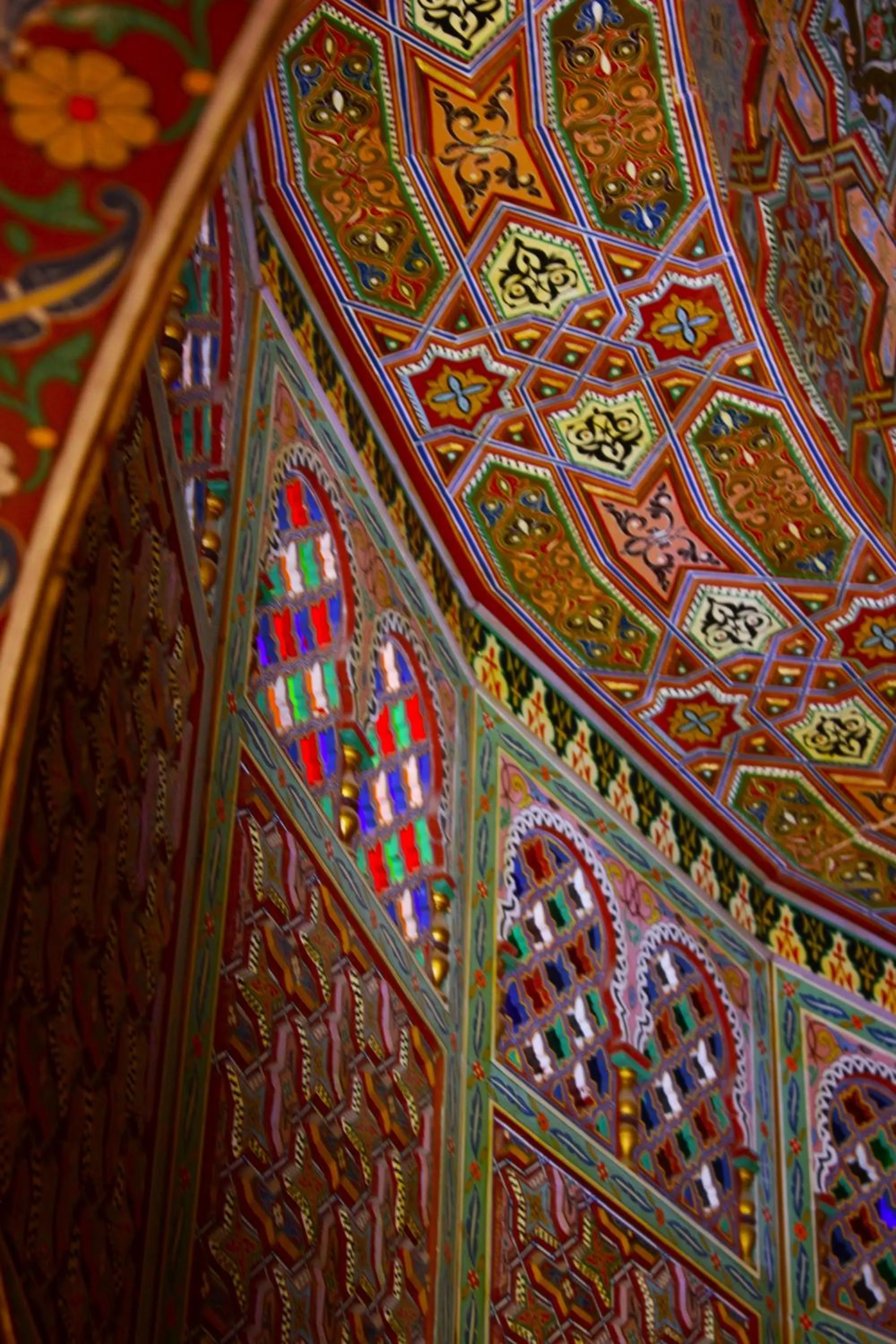 Decorative detail in Riad Noumidya