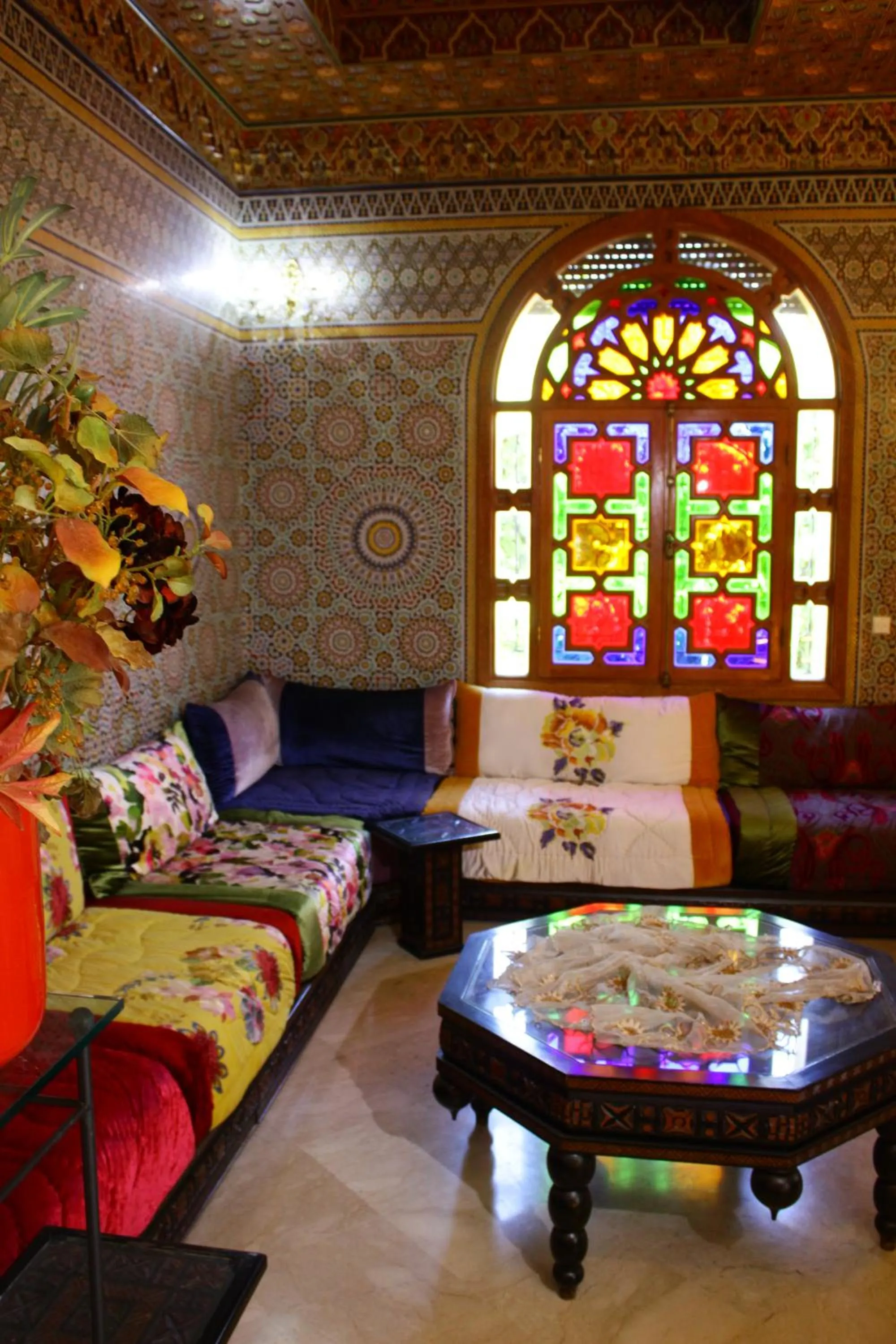 Living room in Riad Noumidya
