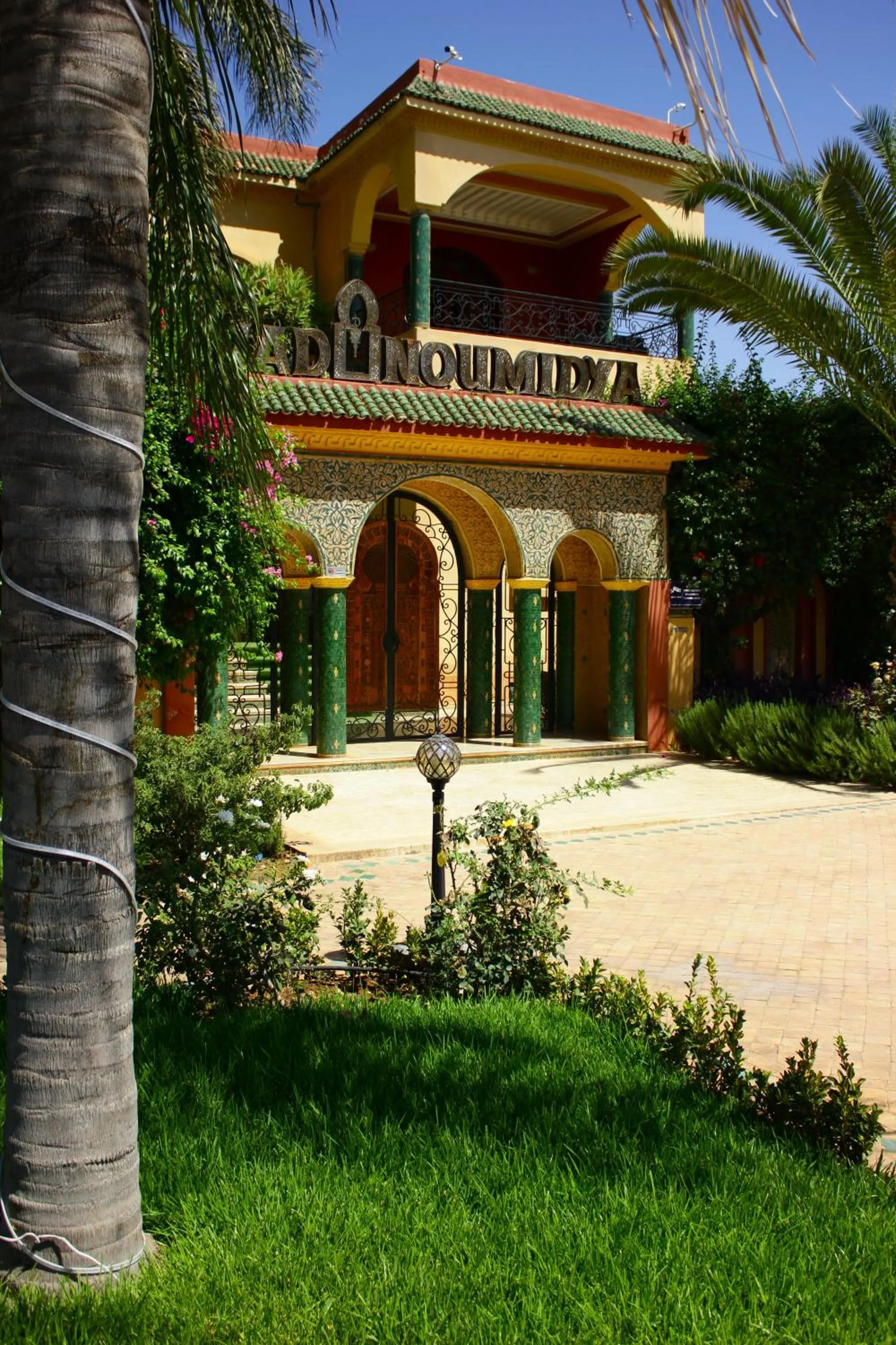 Facade/entrance in Riad Noumidya