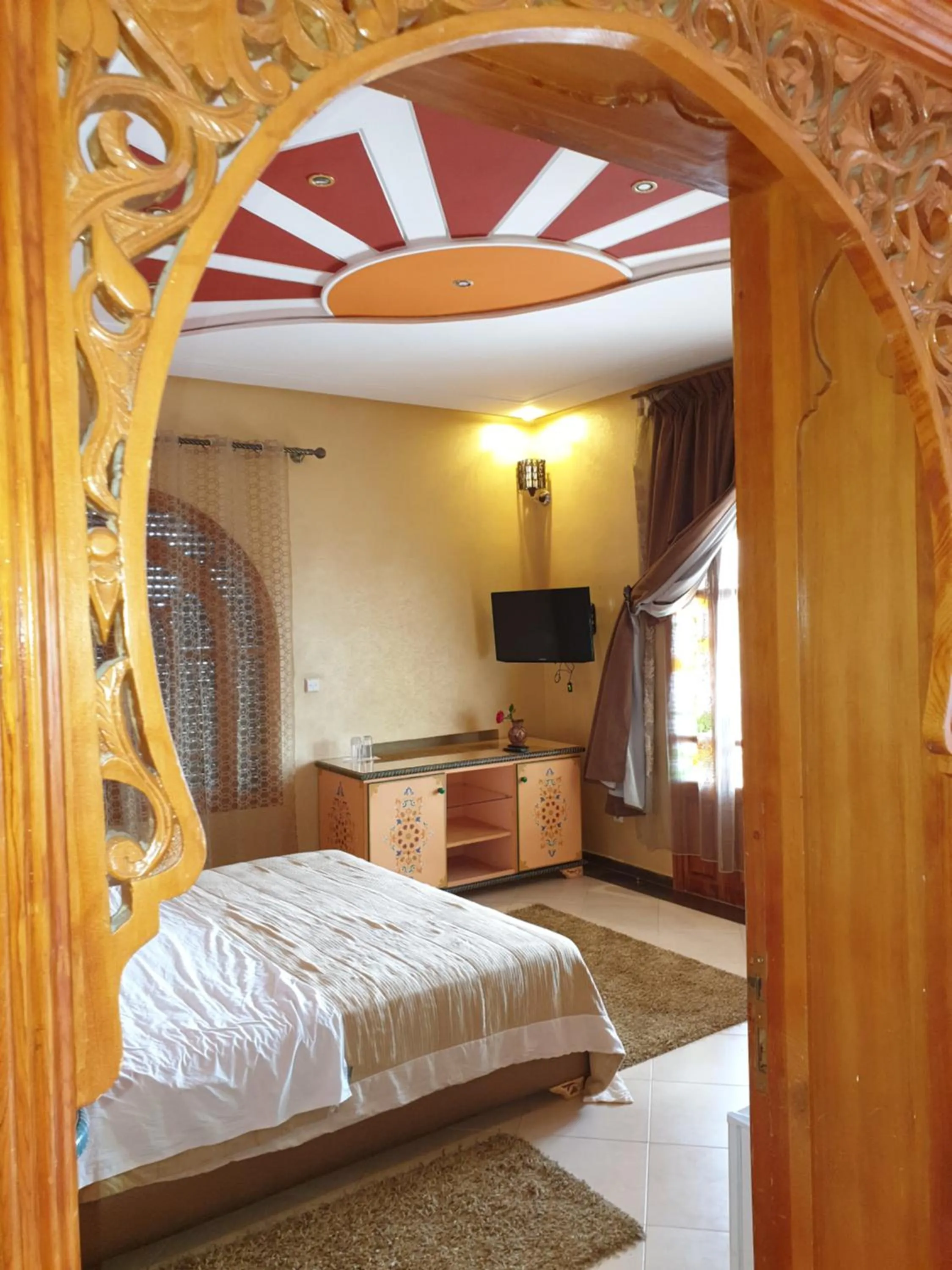 Bed in Riad Noumidya