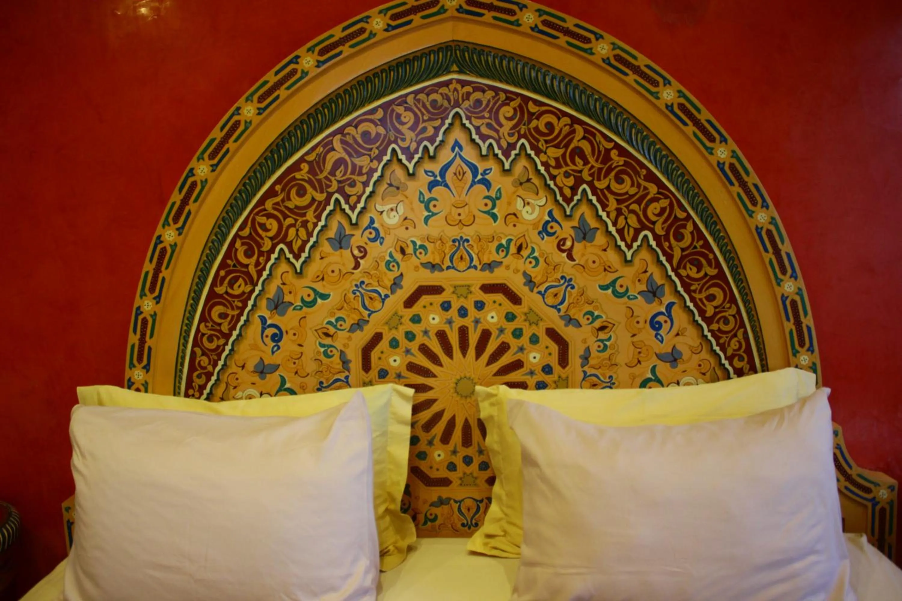 Bed in Riad Noumidya