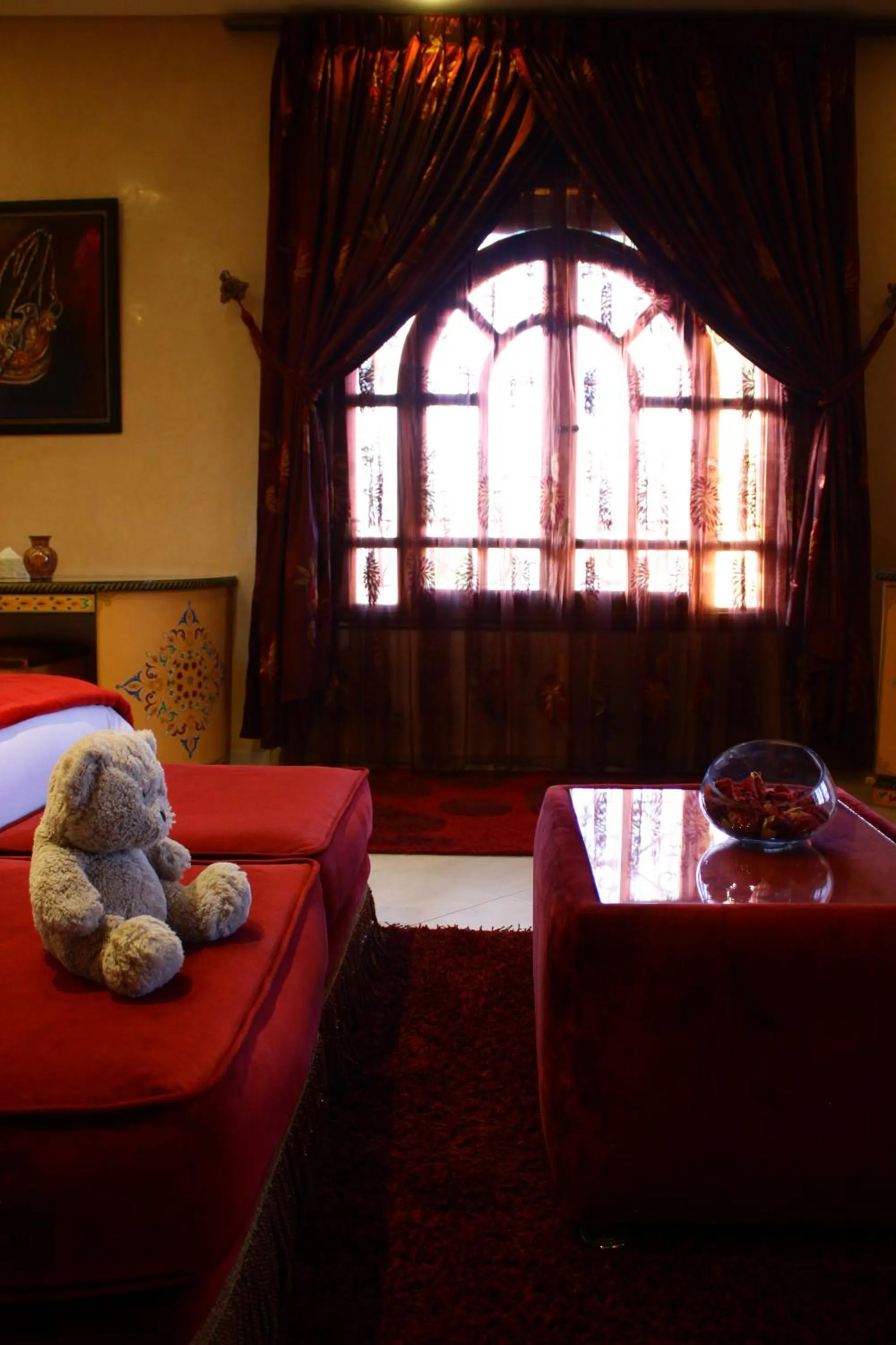 Bed in Riad Noumidya