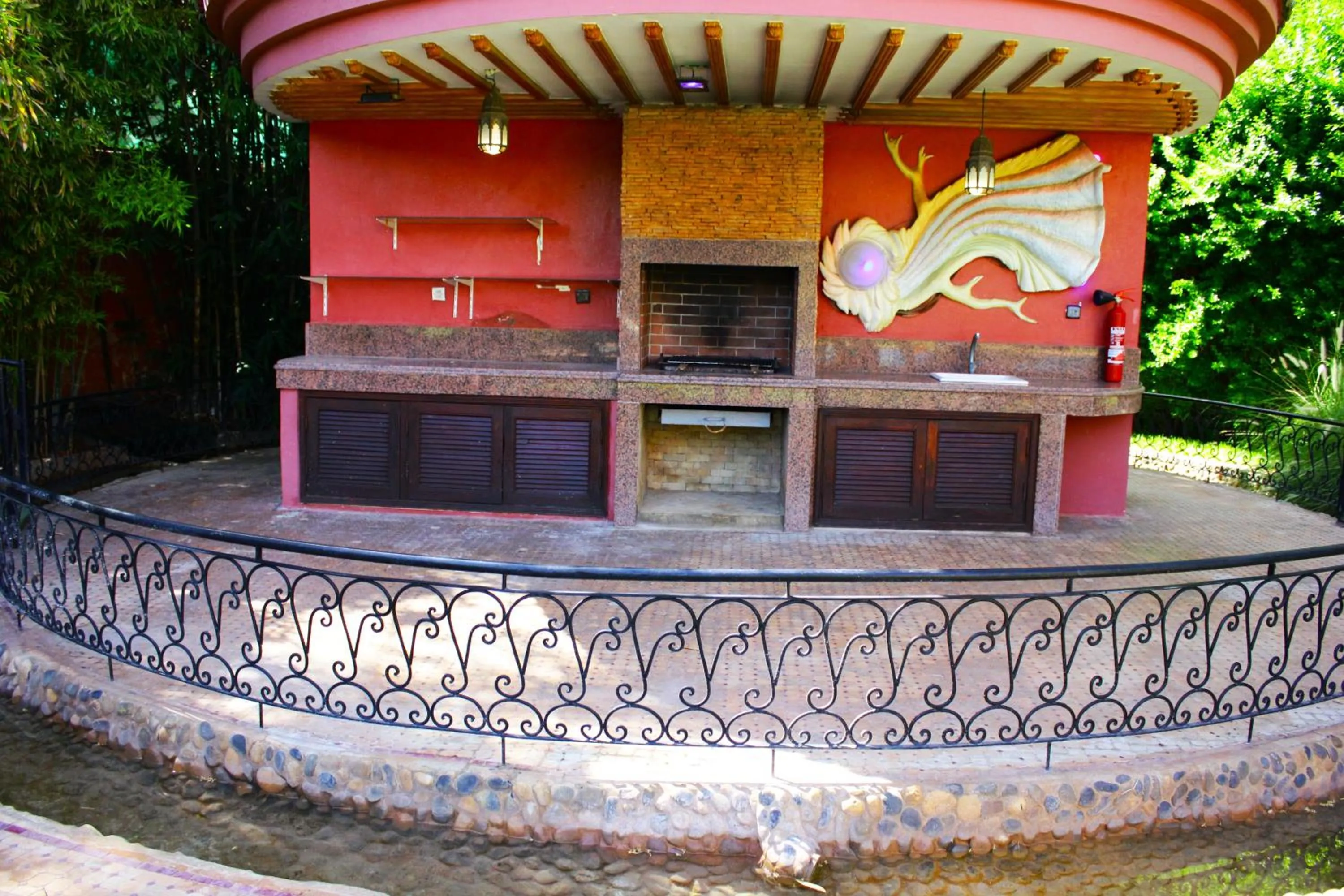 BBQ facilities in Riad Noumidya