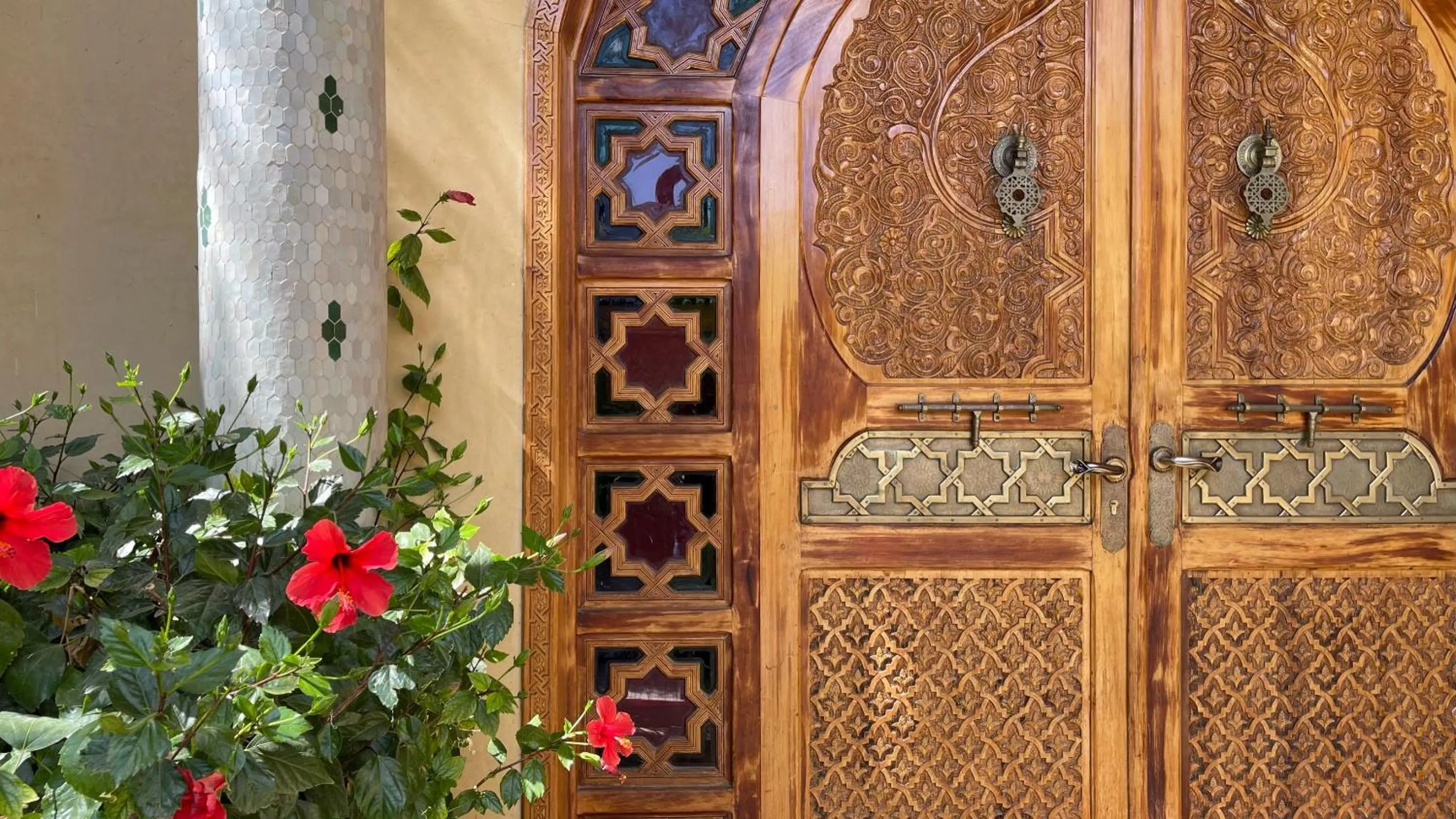 Facade/entrance in Riad Noumidya