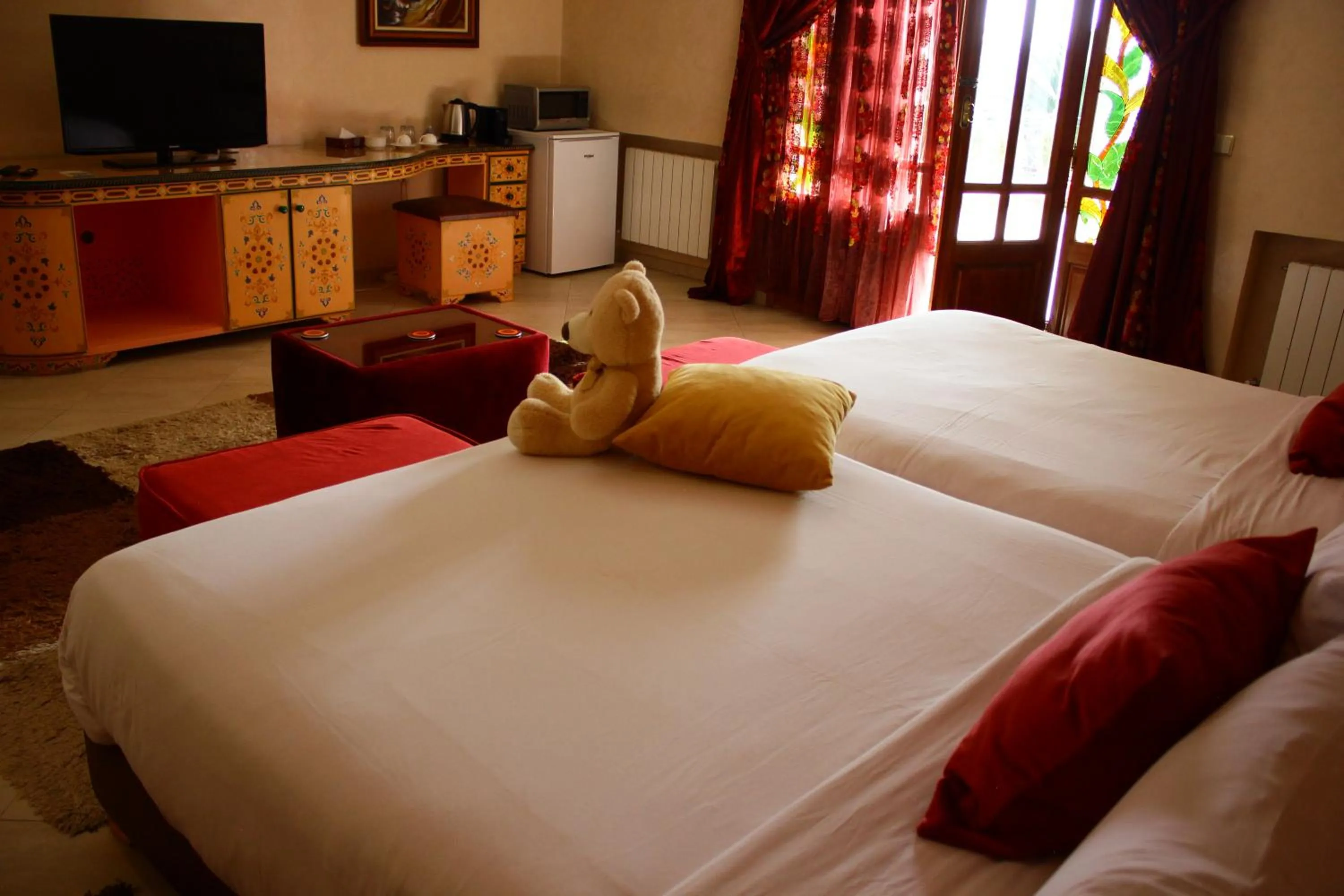 Bed in Riad Noumidya