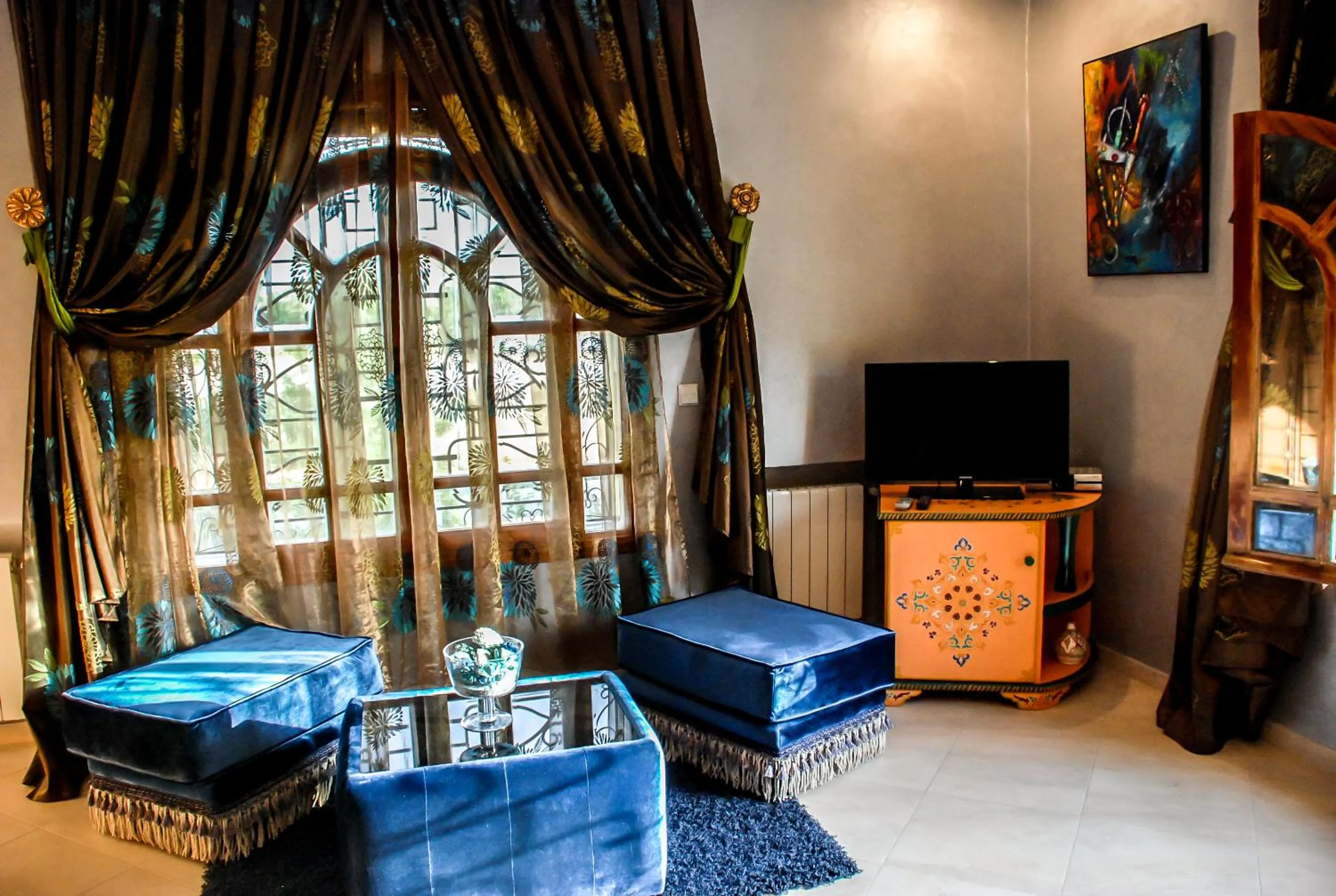 Bed in Riad Noumidya