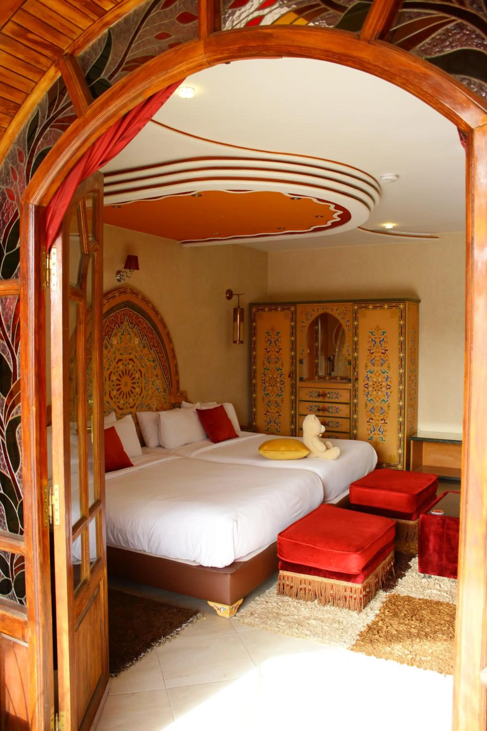 Bed in Riad Noumidya