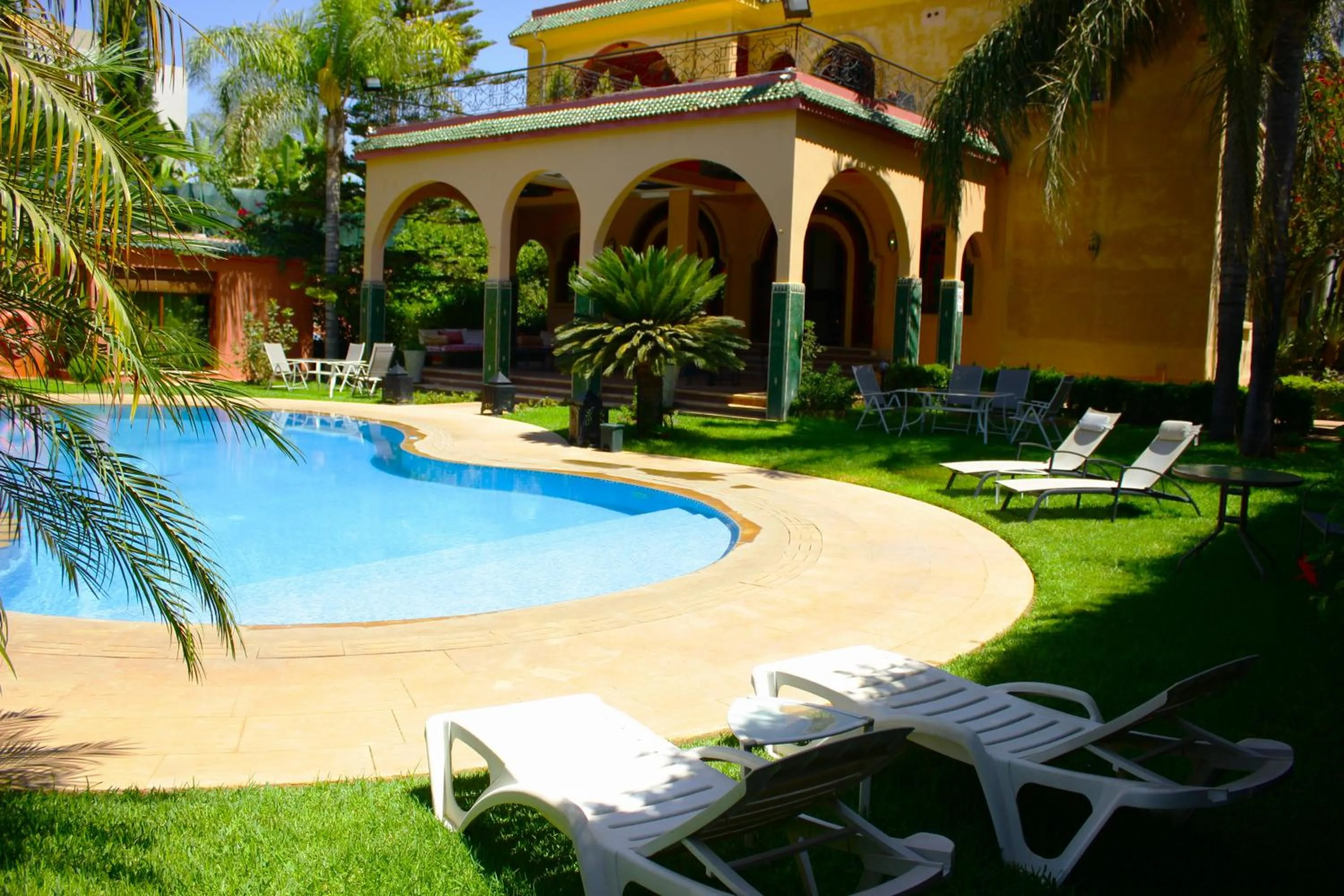 Patio in Riad Noumidya