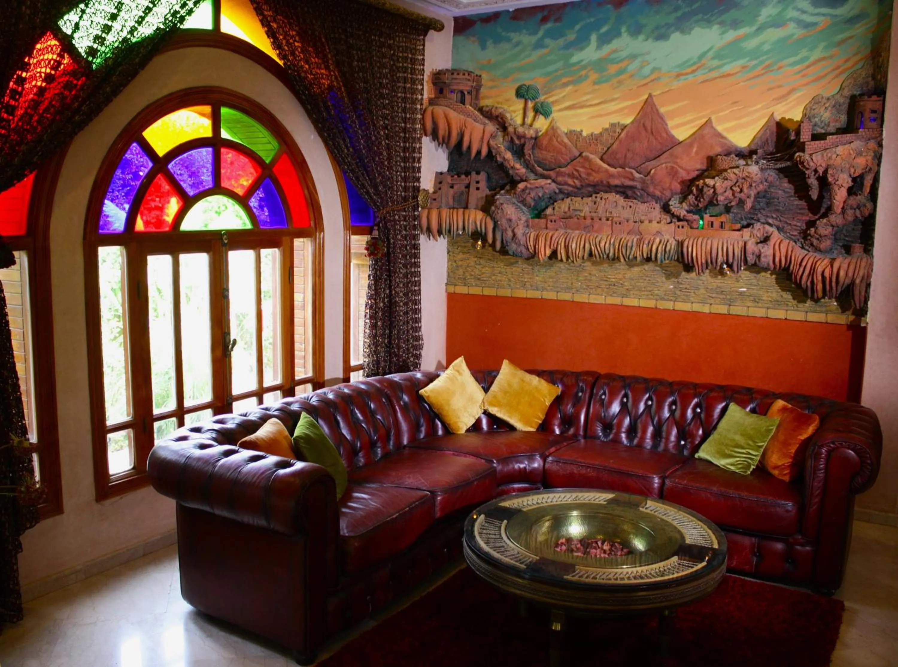 Living room in Riad Noumidya