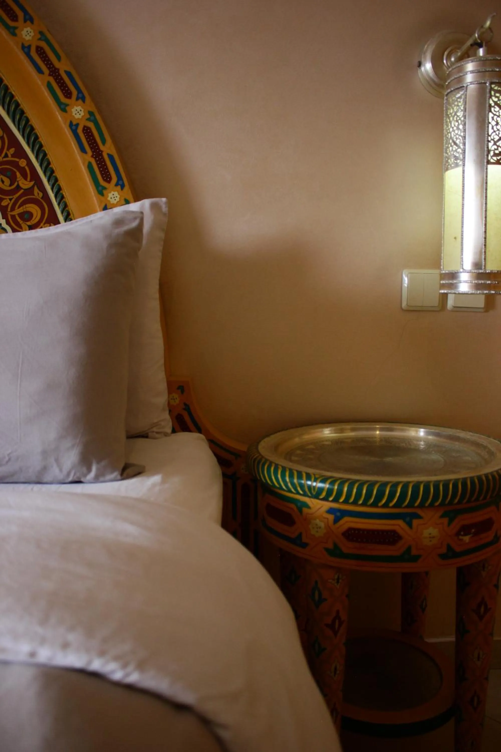 Bed in Riad Noumidya