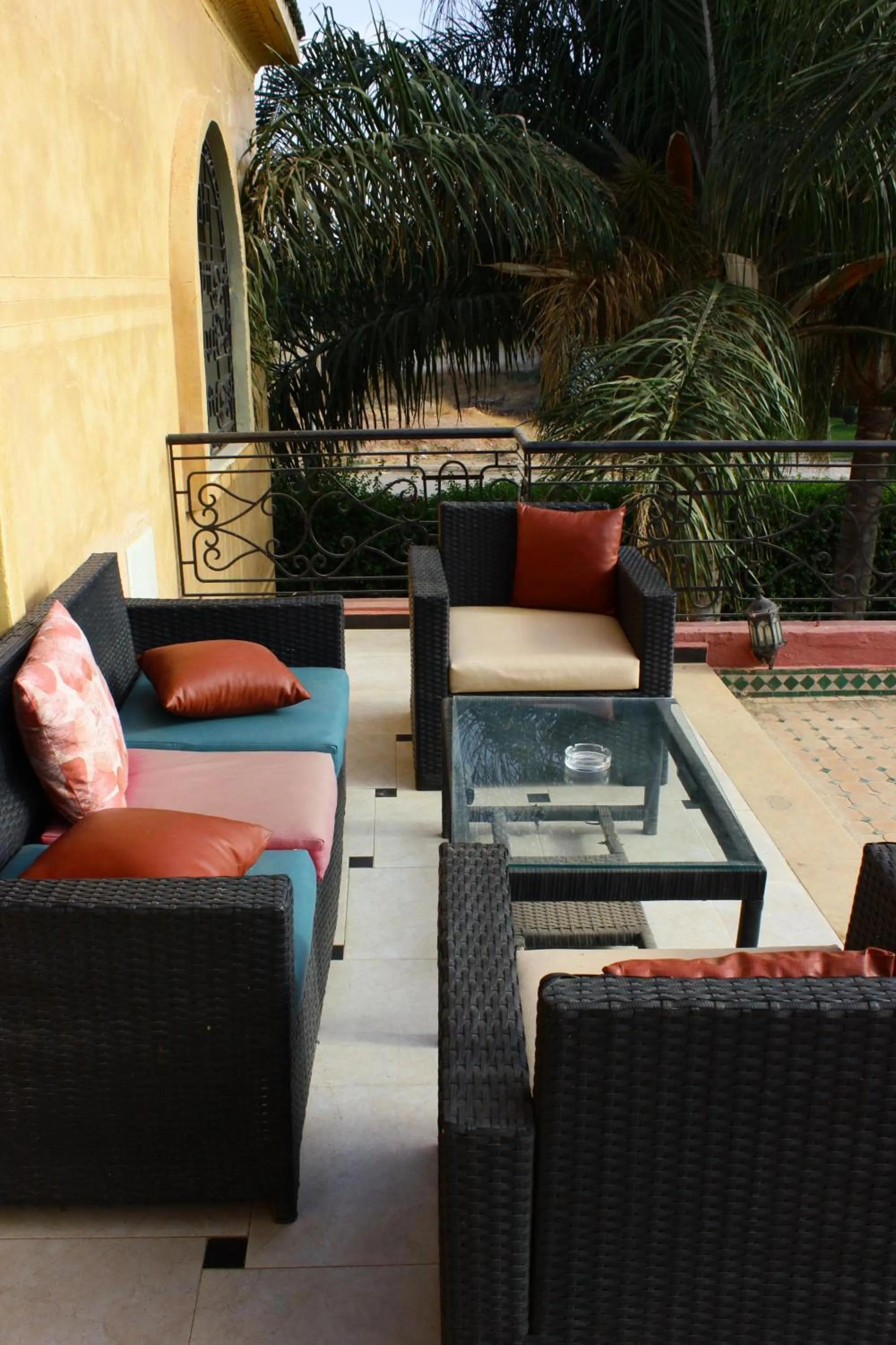 Balcony/Terrace in Riad Noumidya