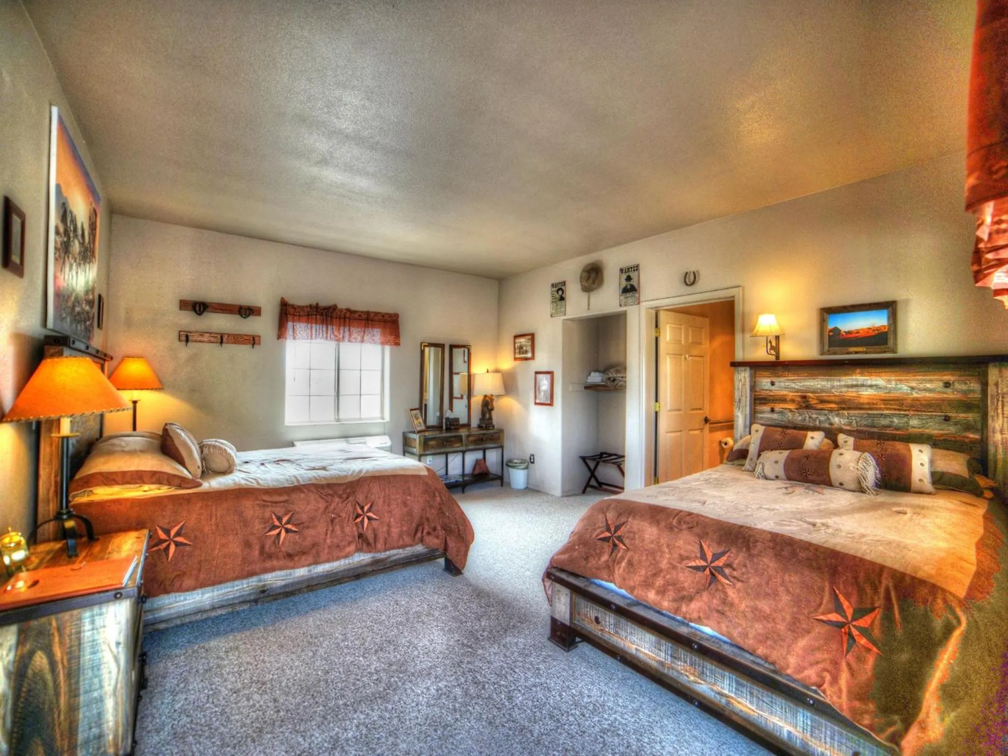 Day, Bed in Stagecoach Trails Guest Ranch