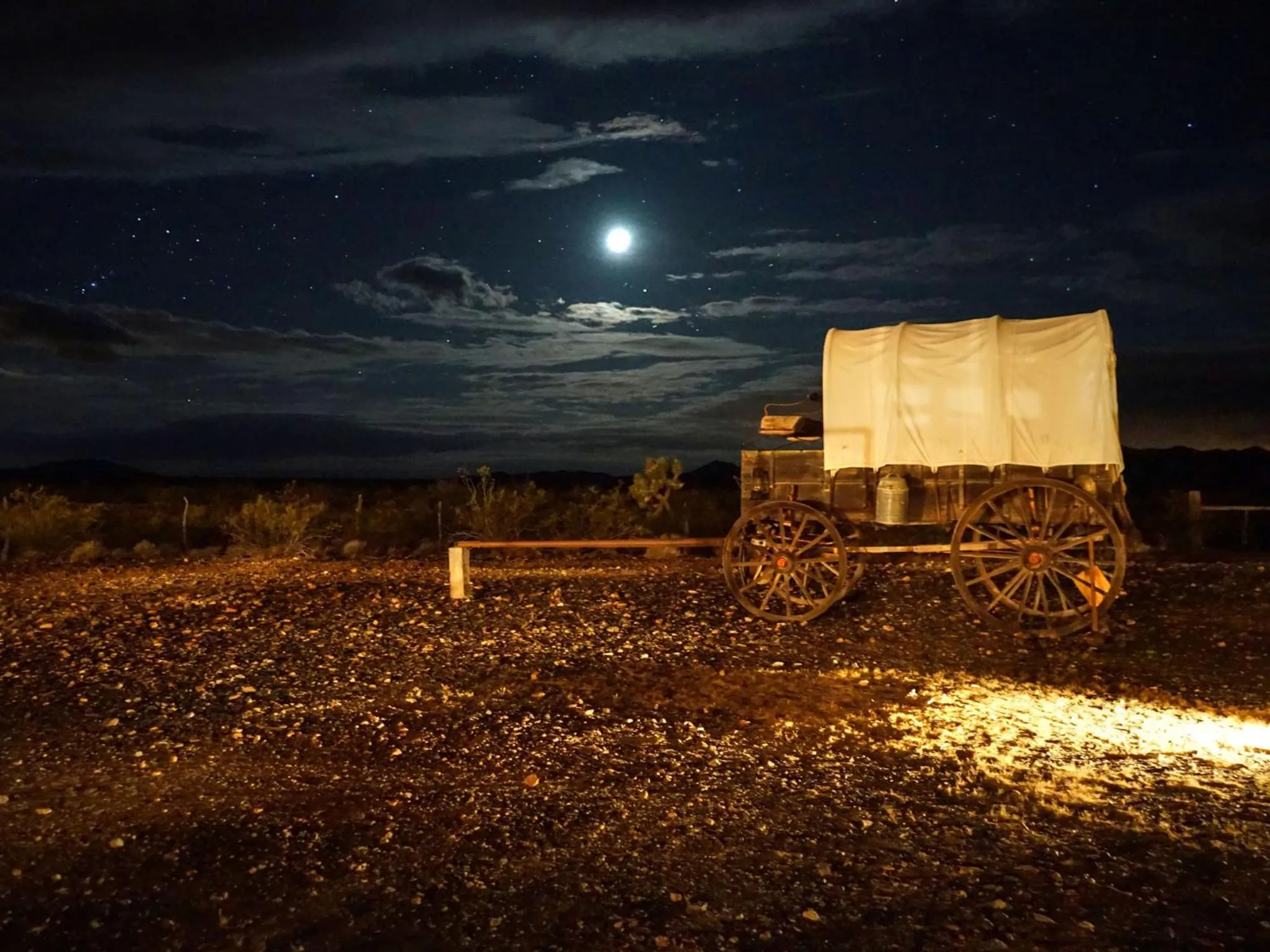 Night in Stagecoach Trails Guest Ranch
