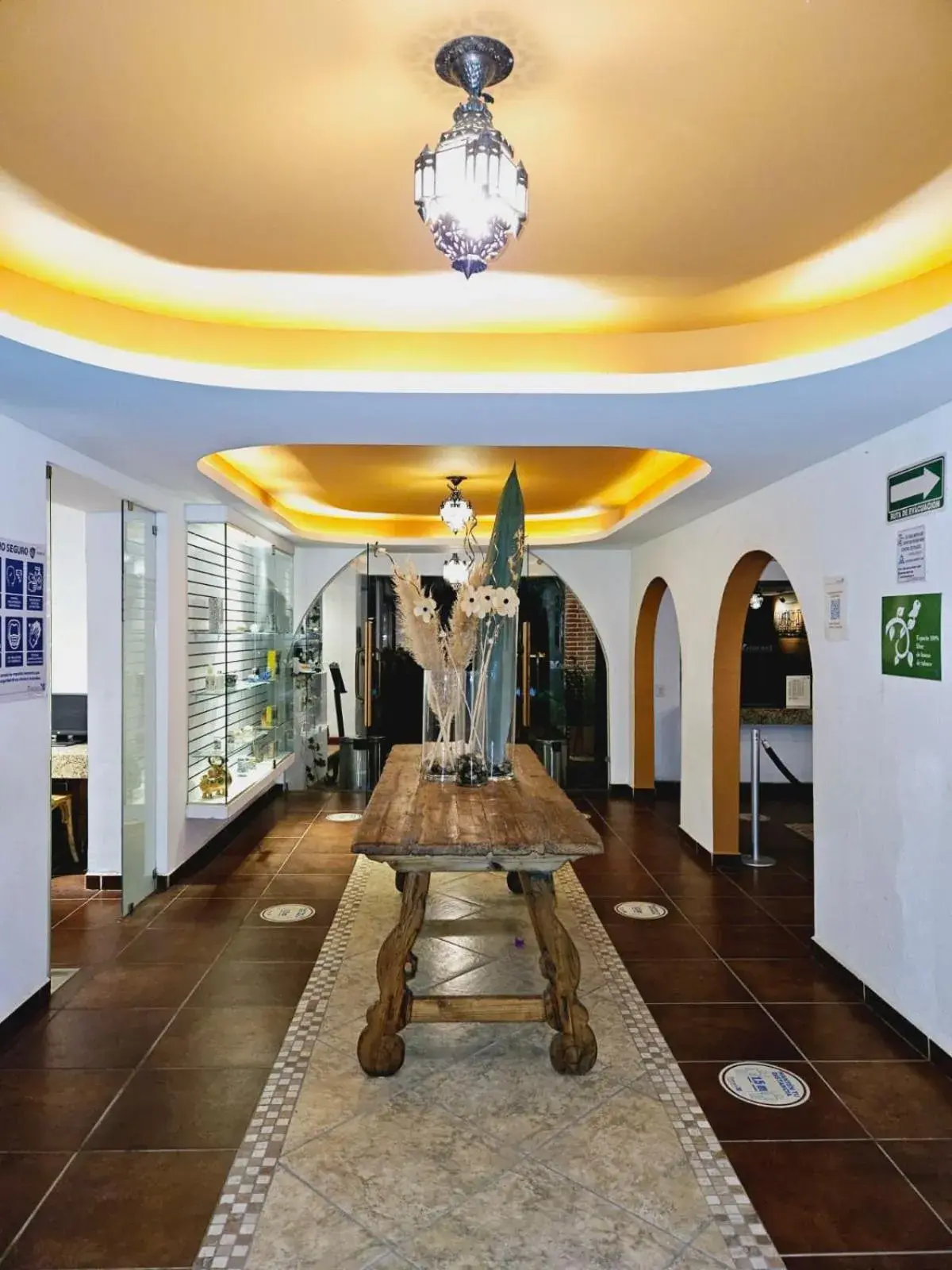 Lobby or reception in Hotel Hacienda Taboada (Aguas Termales) Lobby or reception in Hotel Hacienda Taboada (Aguas Termales)