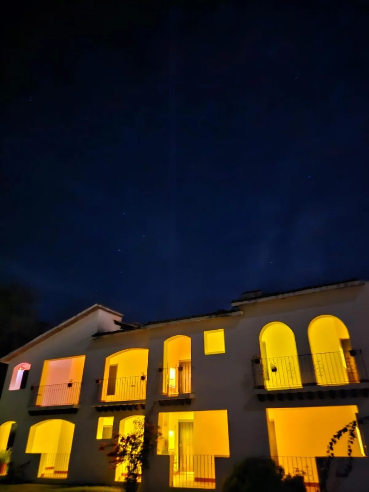 Property building in Hotel Hacienda Taboada (Aguas Termales)