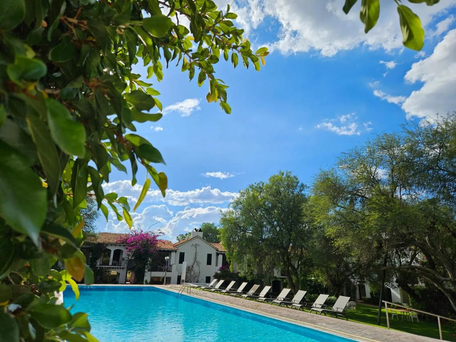 Swimming pool in Hotel Hacienda Taboada (Aguas Termales)