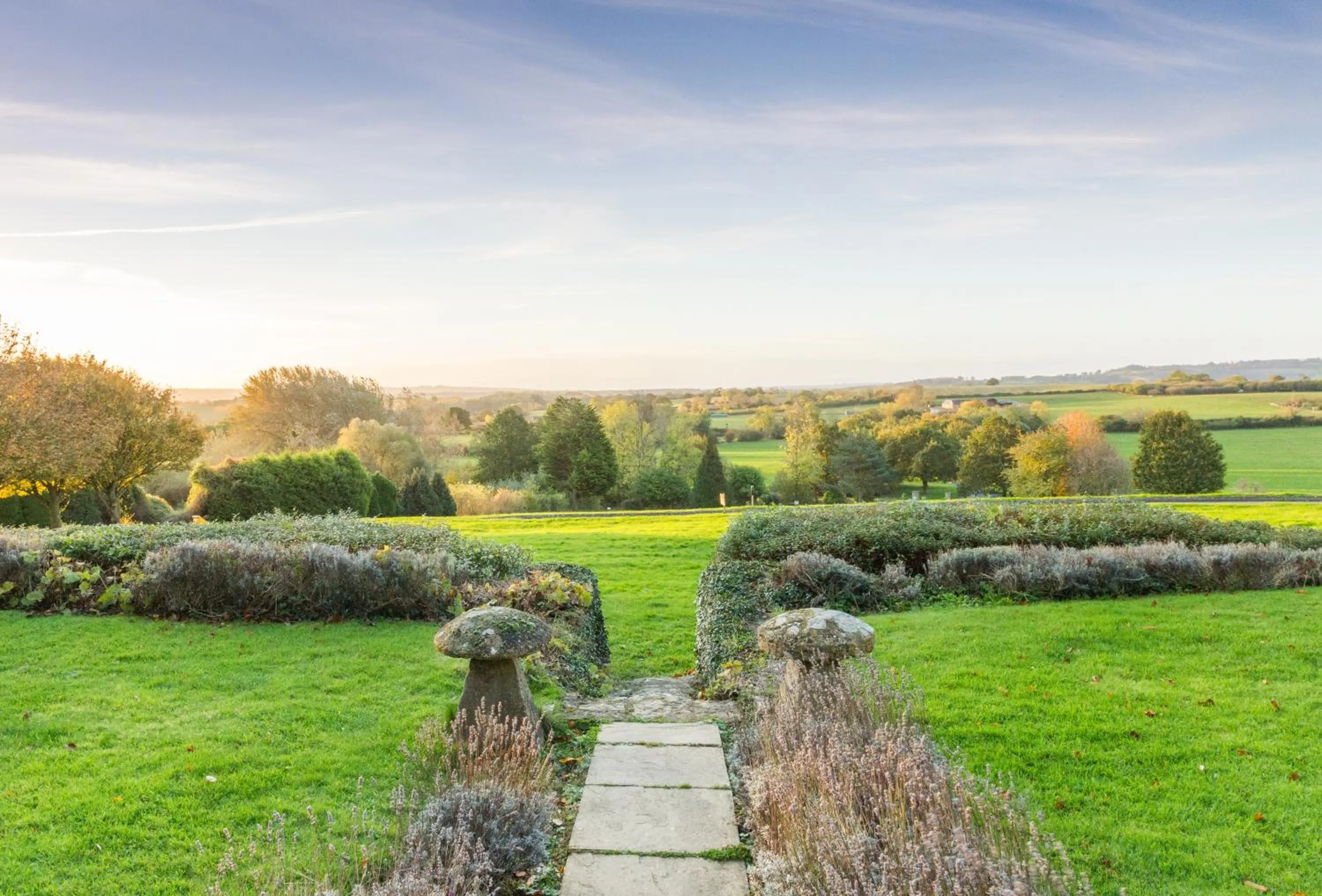 Natural landscape in Charingworth Manor