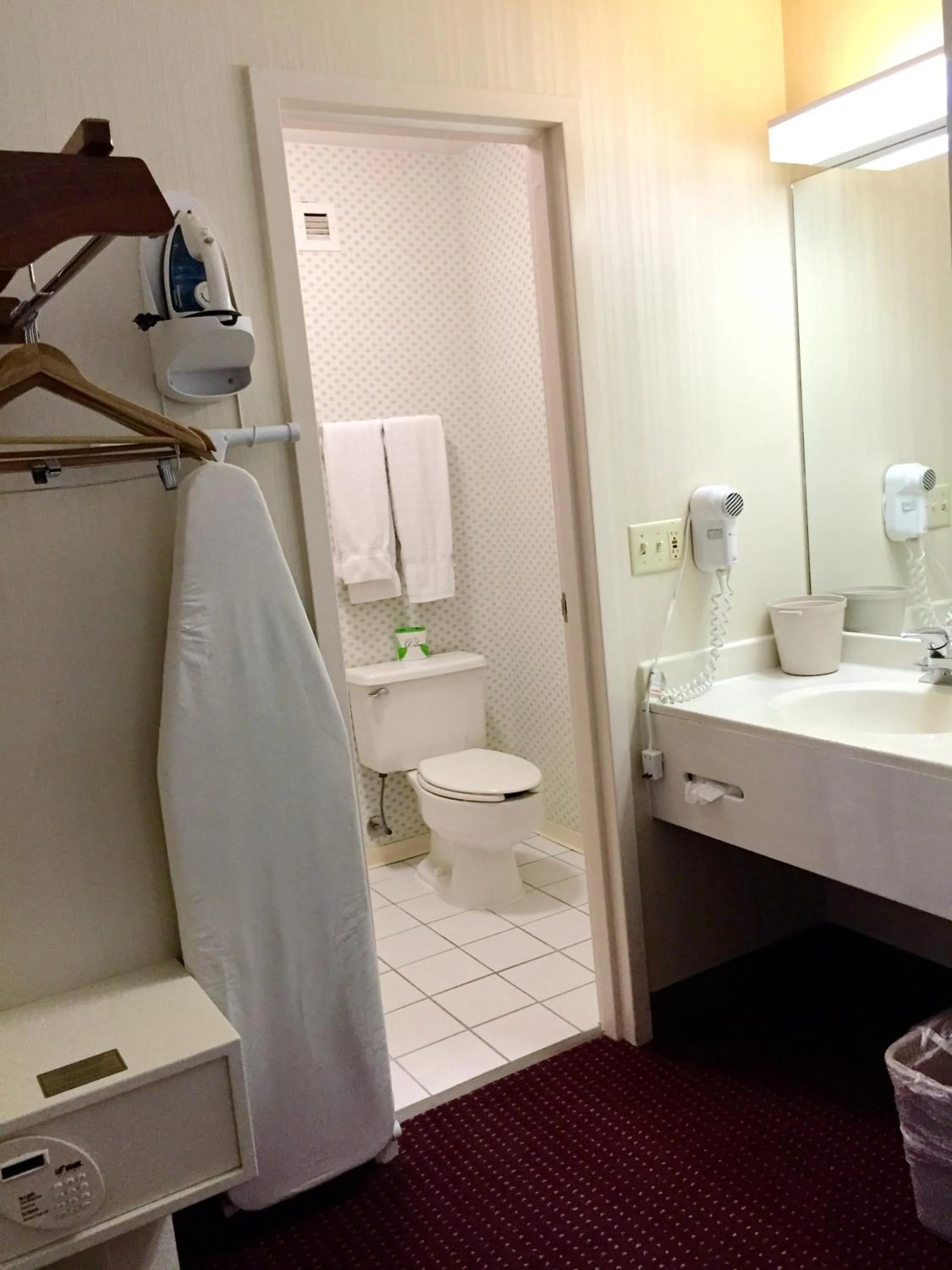 Toilet, Bathroom in Super 8 by Wyndham Madison East