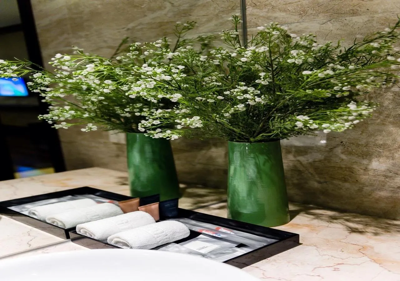 Bathroom in Muong Thanh Grand Ha Tinh Hotel