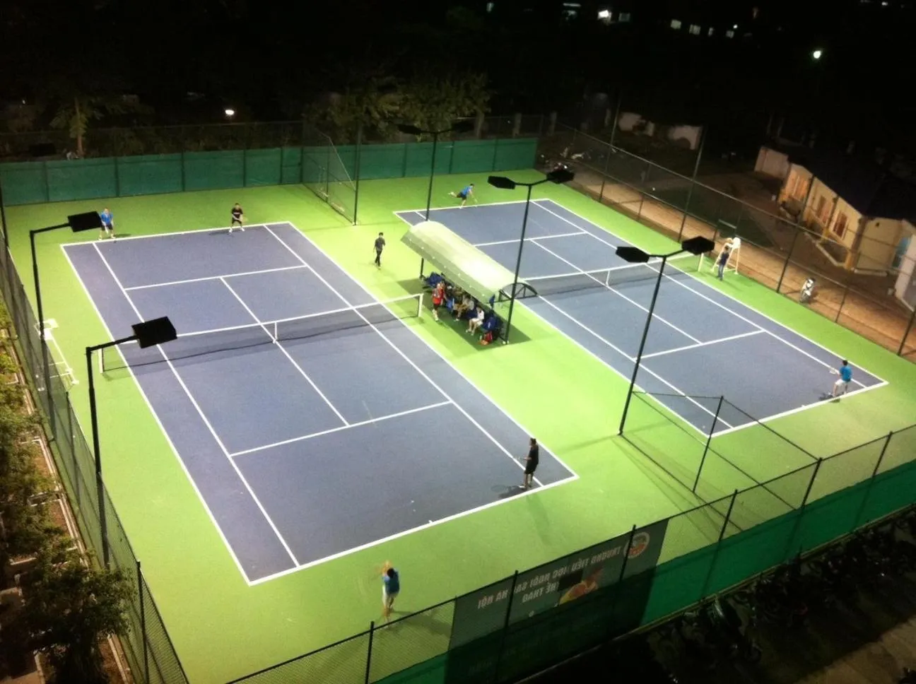 Tennis court in Muong Thanh Grand Ha Tinh Hotel