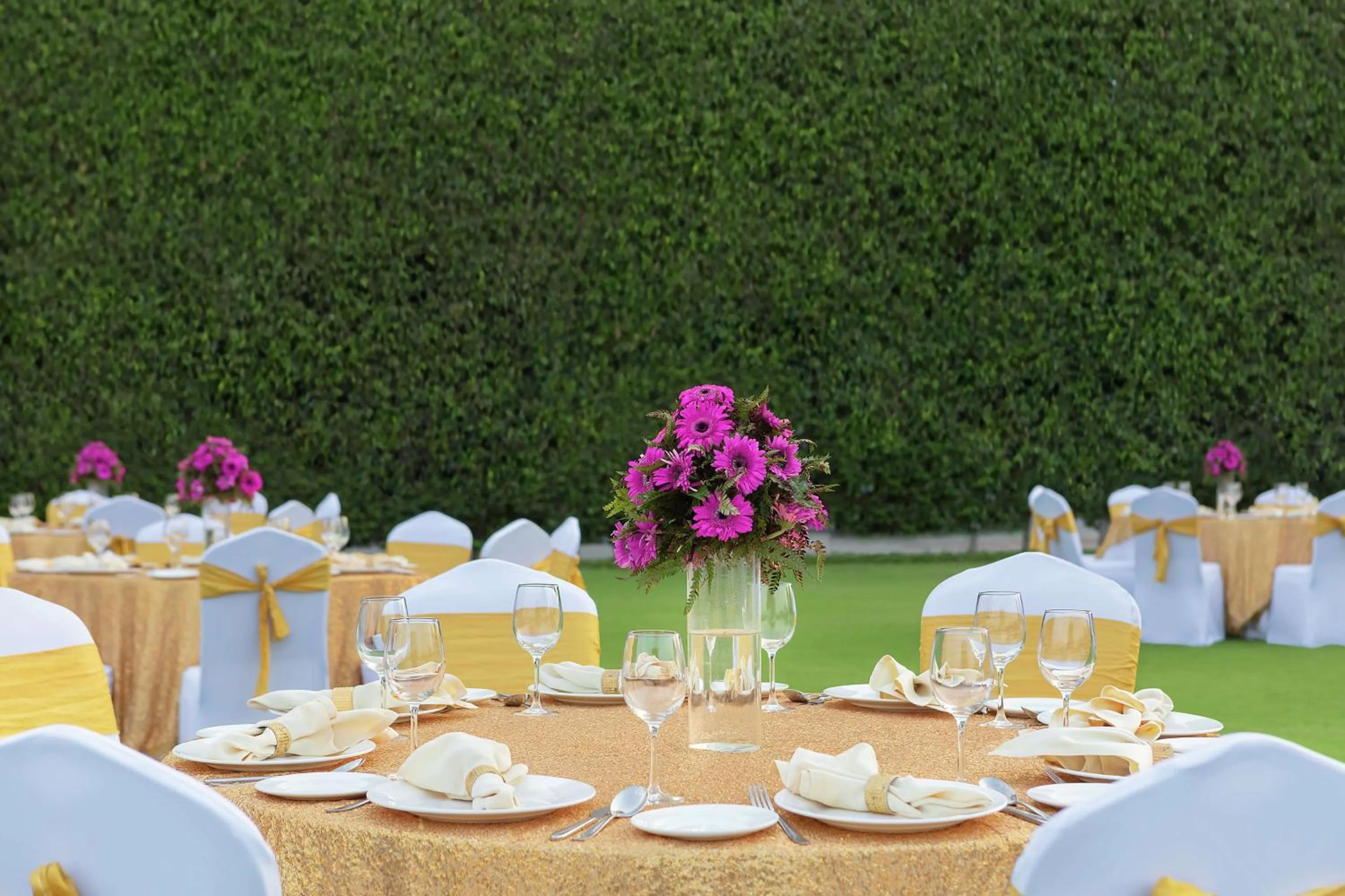 Inner courtyard view in DoubleTree by Hilton Agra