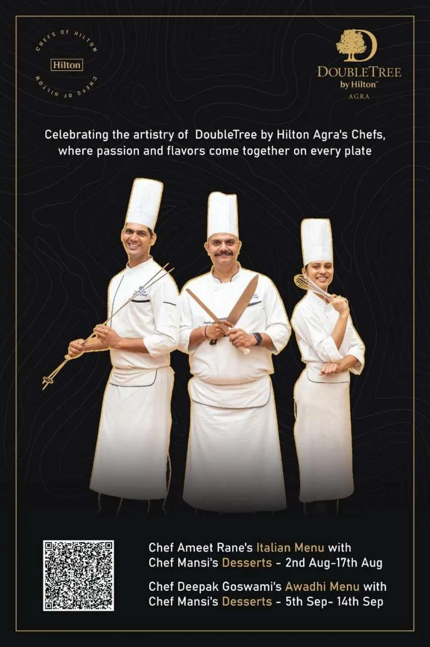 Restaurant/places to eat in DoubleTree by Hilton Agra