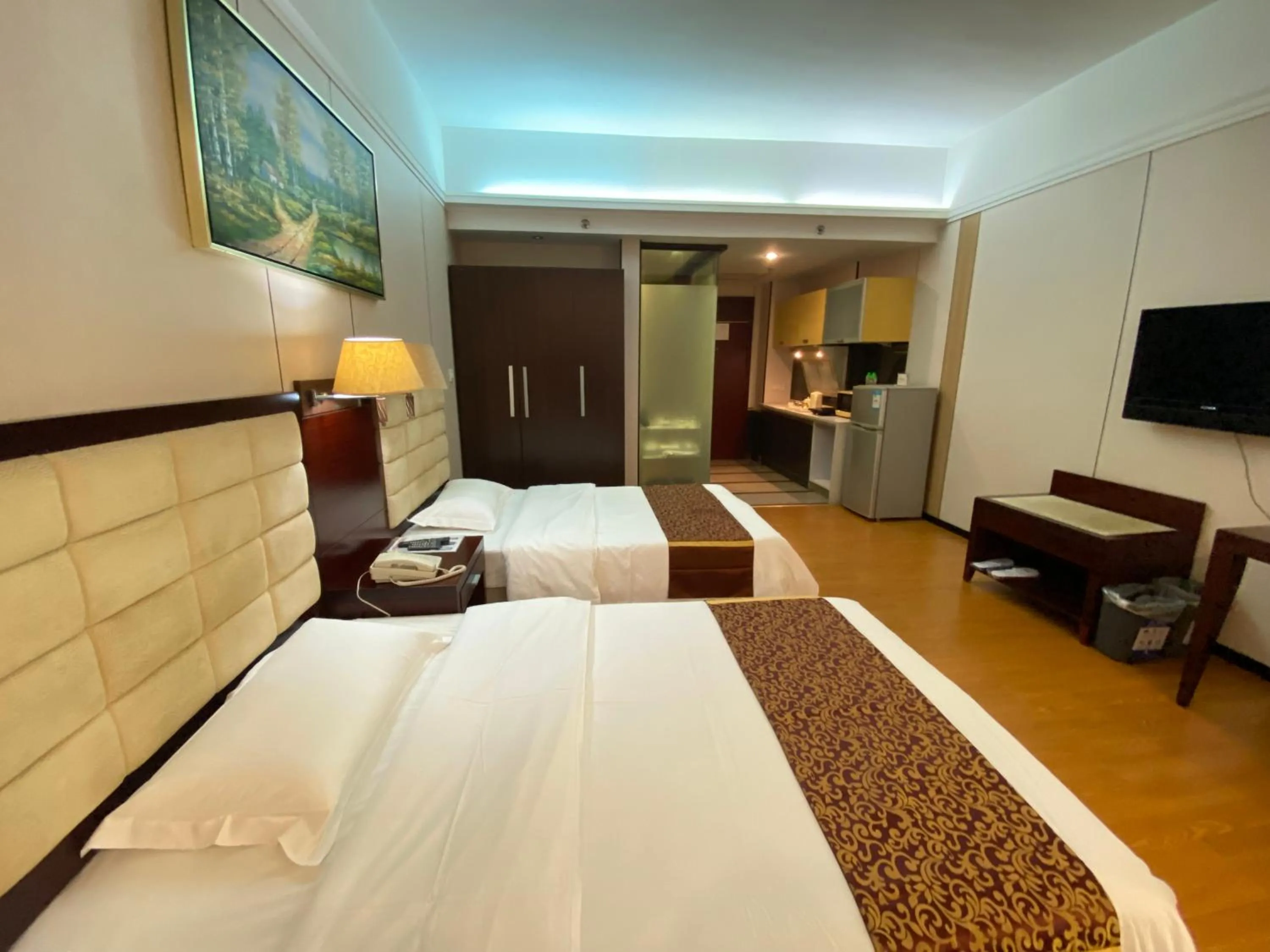 bunk bed, Bed in 悦丰酒店广州银丰国际公寓北站店