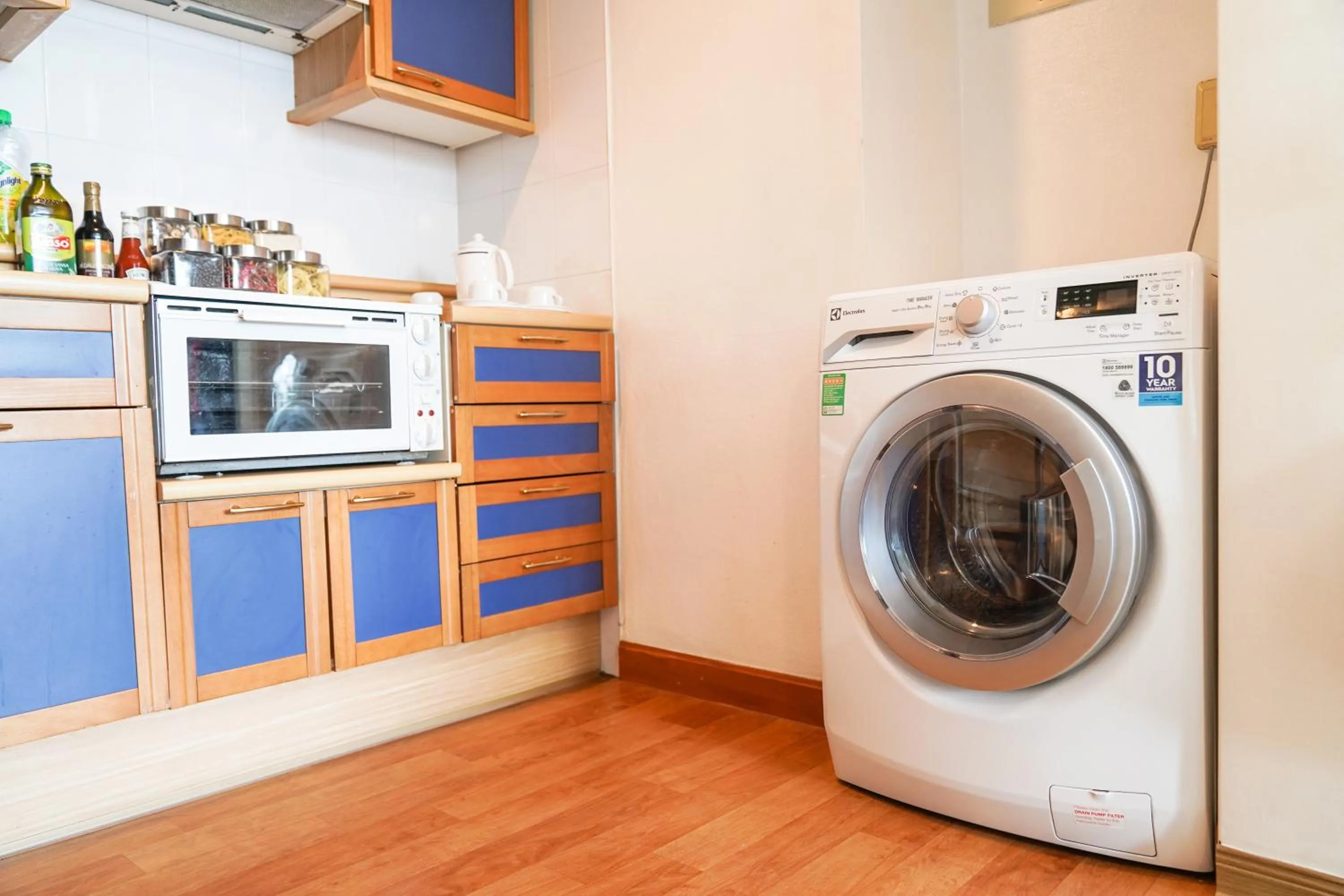 kitchen in Daeha Serviced Apartment