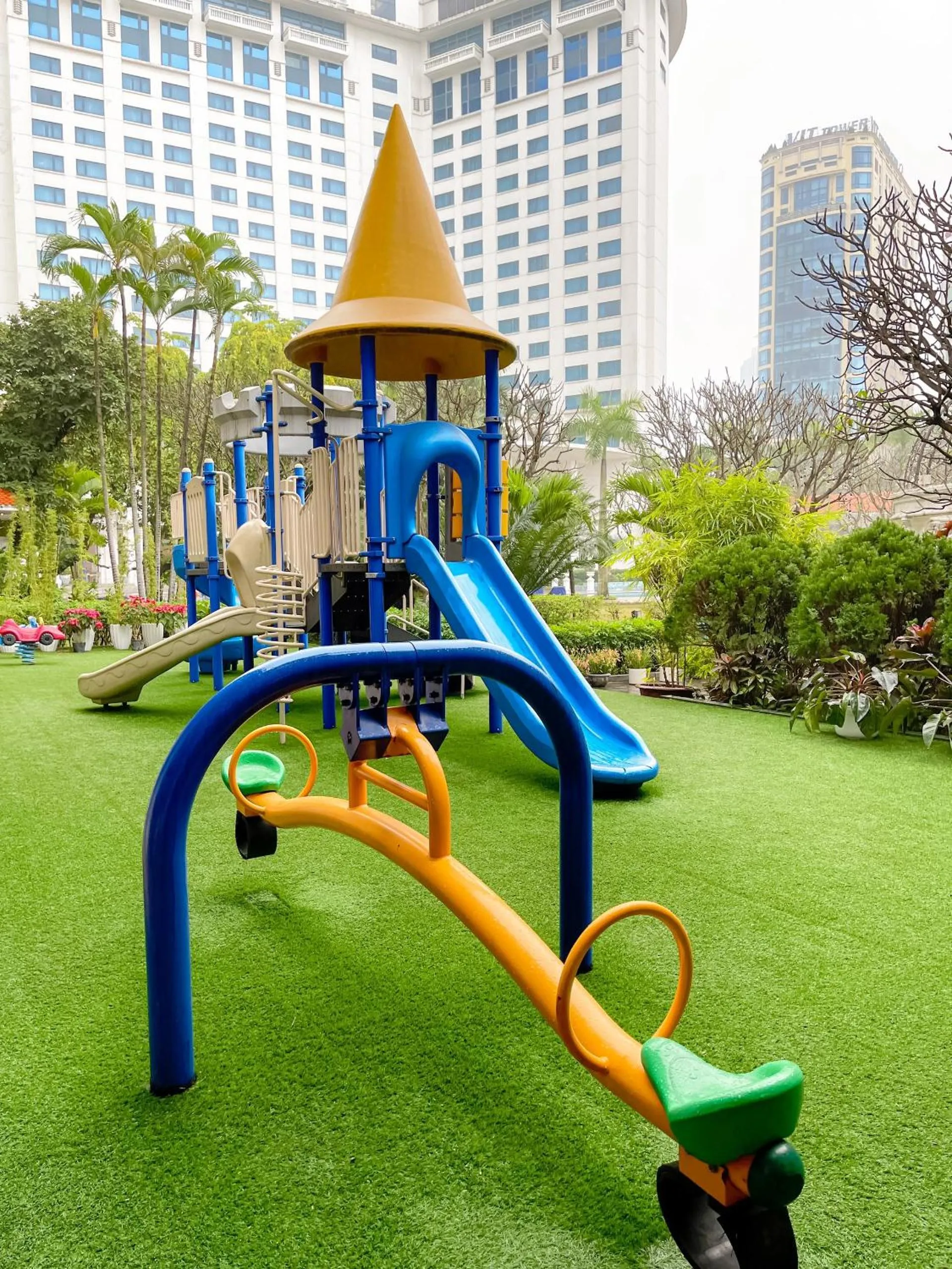 Children play ground in Daeha Serviced Apartment