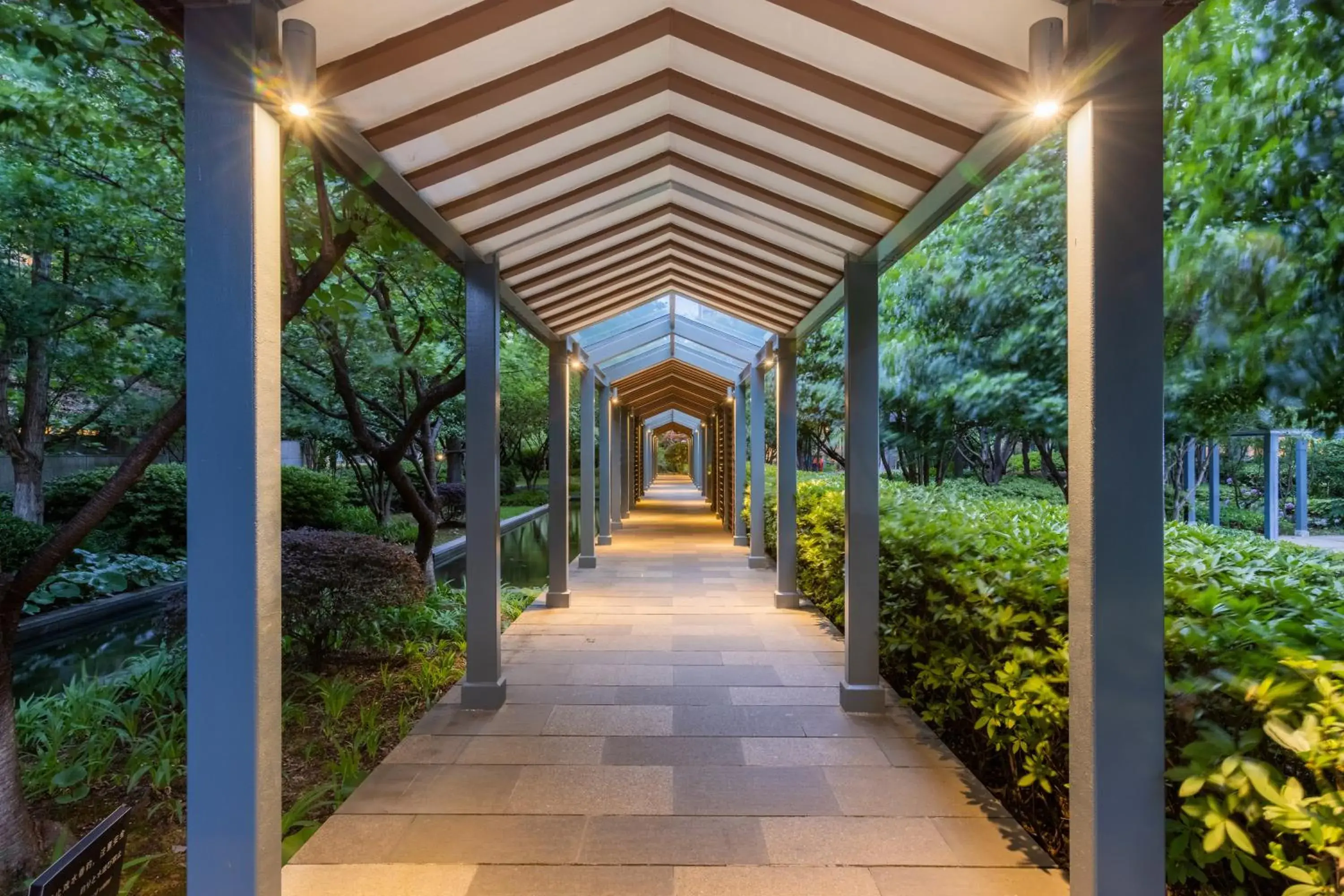 Garden view in Belgravia Serviced Residence Wuxi Garden view in Belgravia Serviced Residence Wuxi