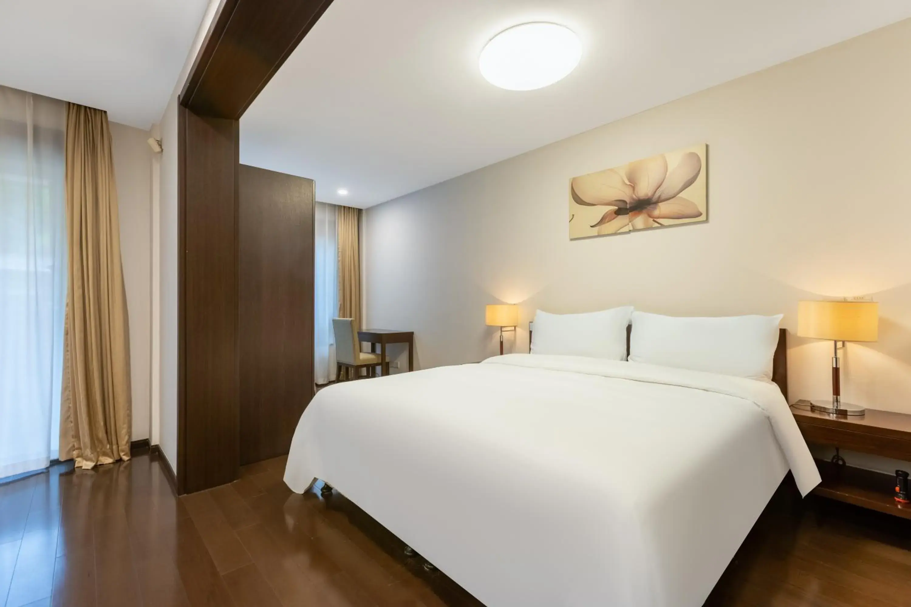 Bedroom, Bed in Belgravia Serviced Residence Wuxi Bedroom, Bed in Belgravia Serviced Residence Wuxi
