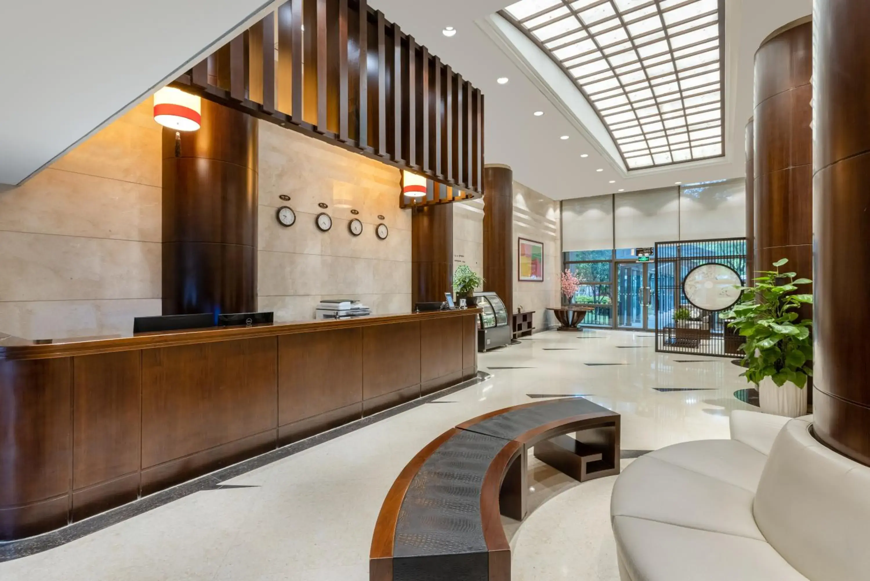Lobby or reception in Belgravia Serviced Residence Wuxi Lobby or reception in Belgravia Serviced Residence Wuxi