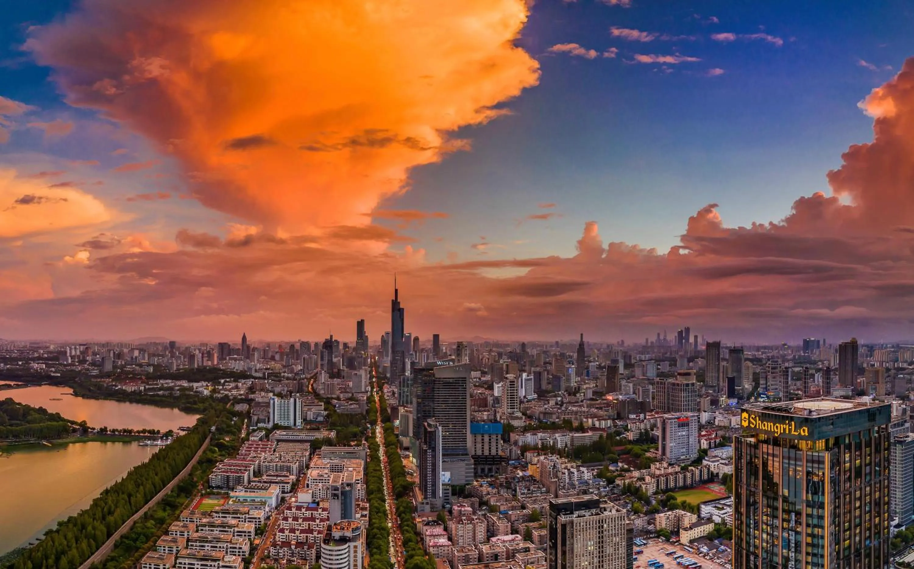 Off site in Shangri-La Nanjing