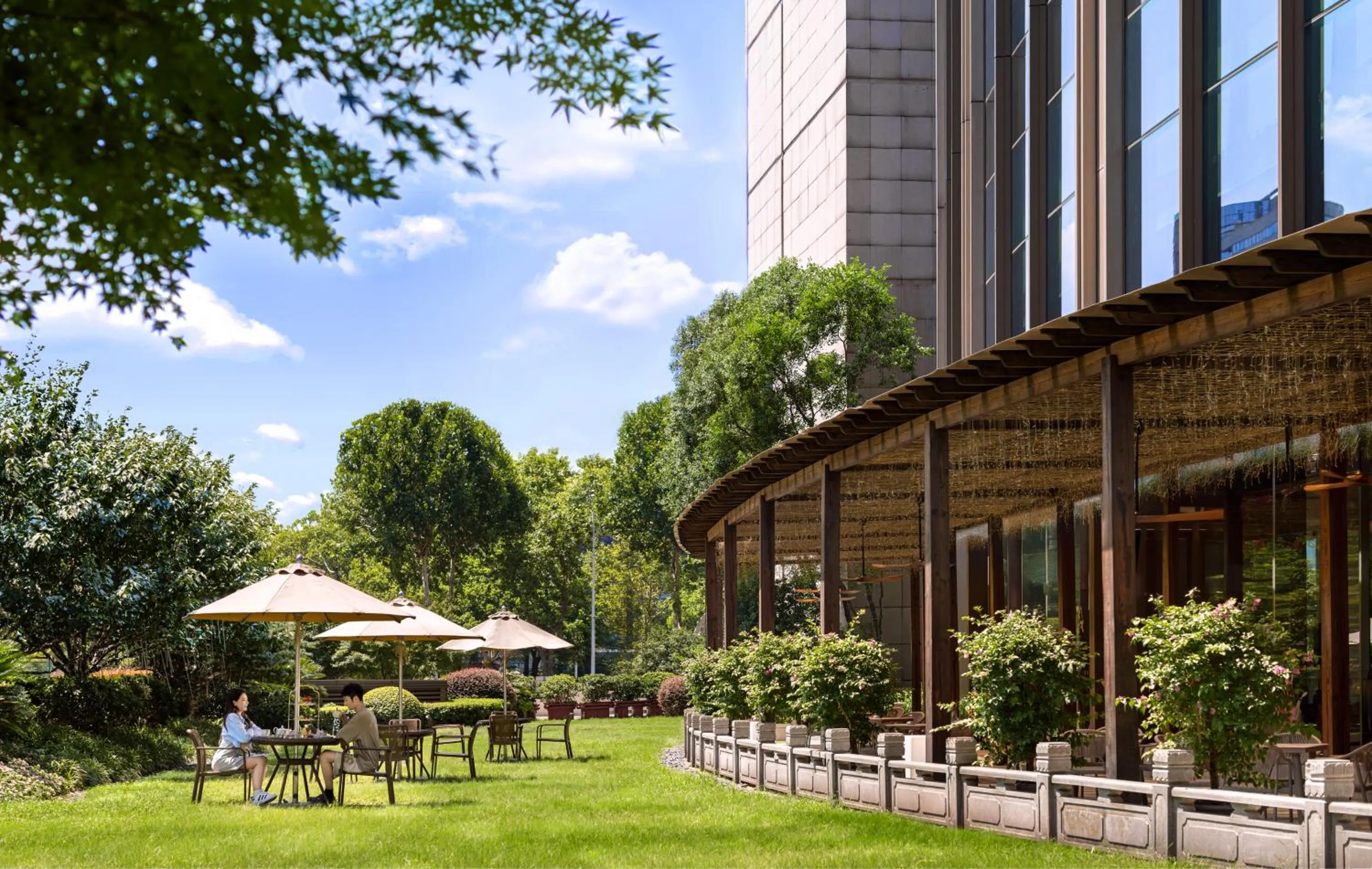 Garden in Shangri-La Nanjing