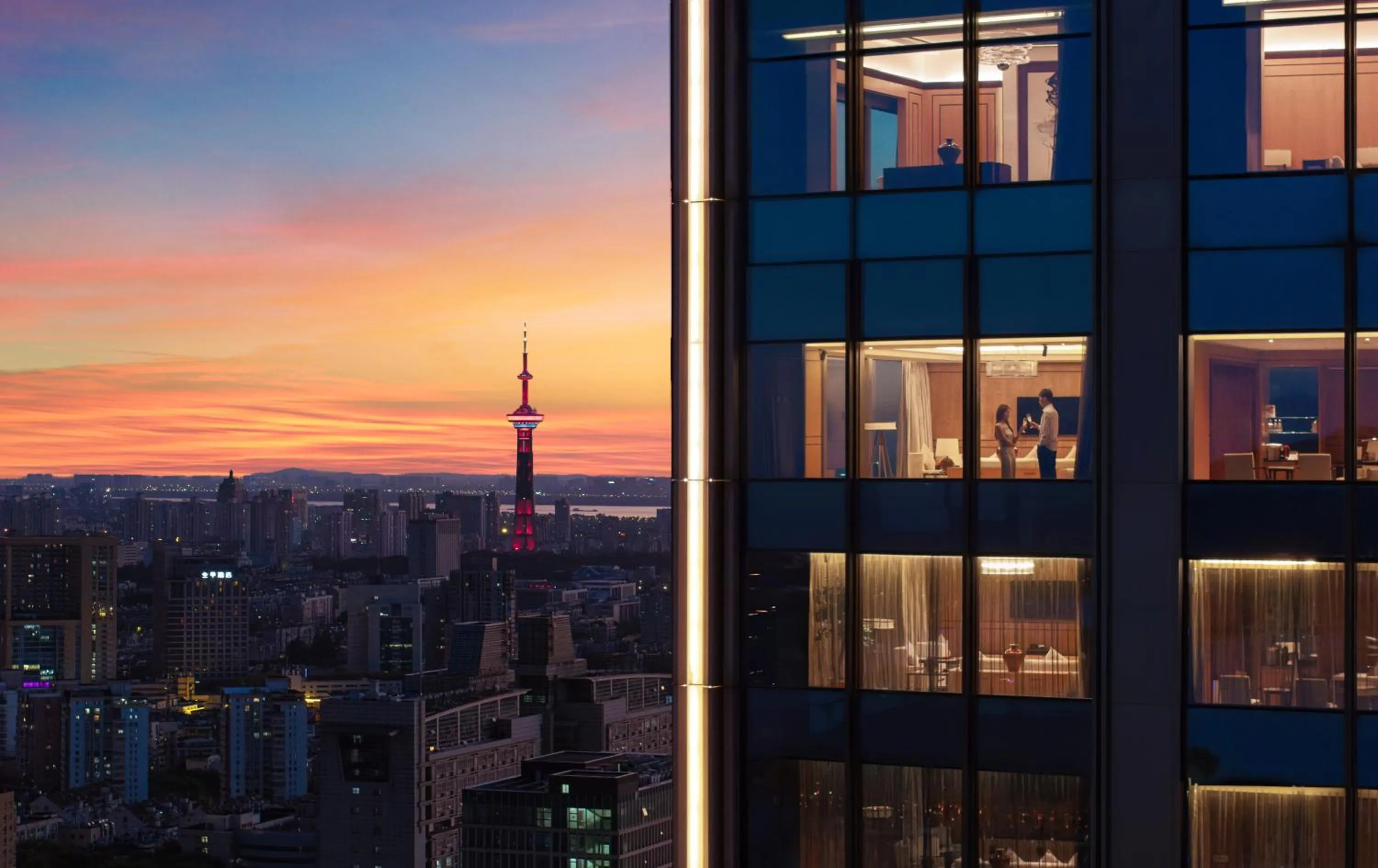 Property building in Shangri-La Nanjing