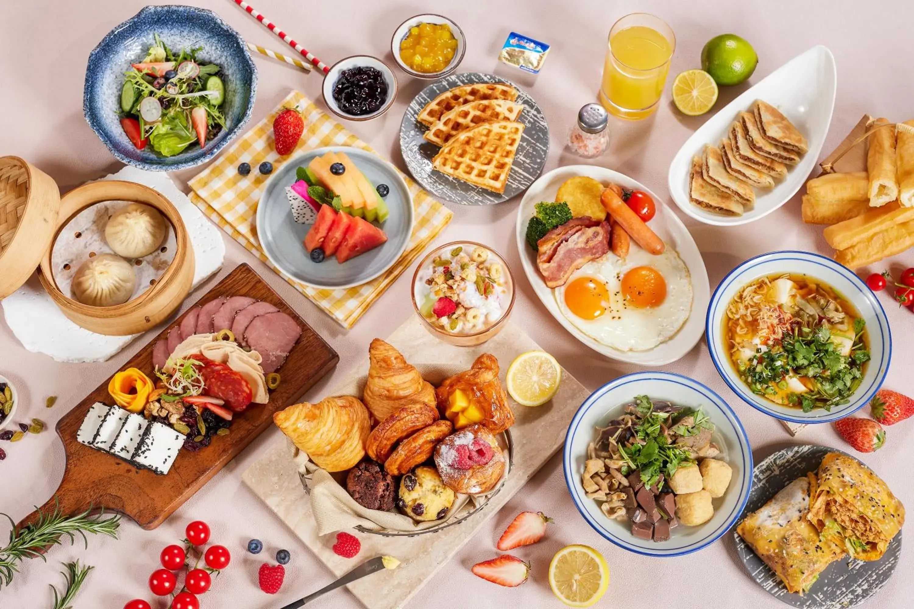 Breakfast in Shangri-La Nanjing Breakfast in Shangri-La Nanjing