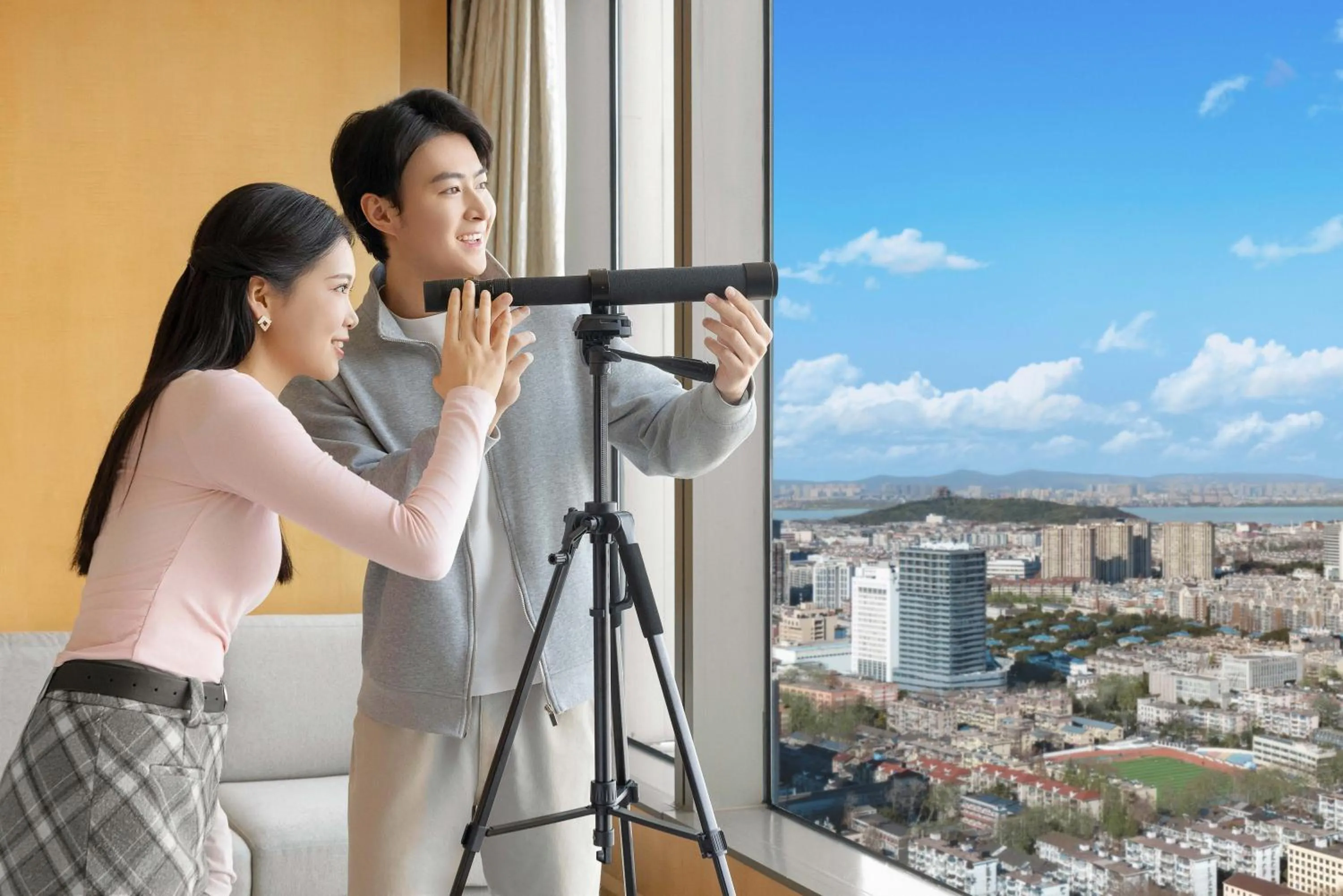 City view in Shangri-La Nanjing