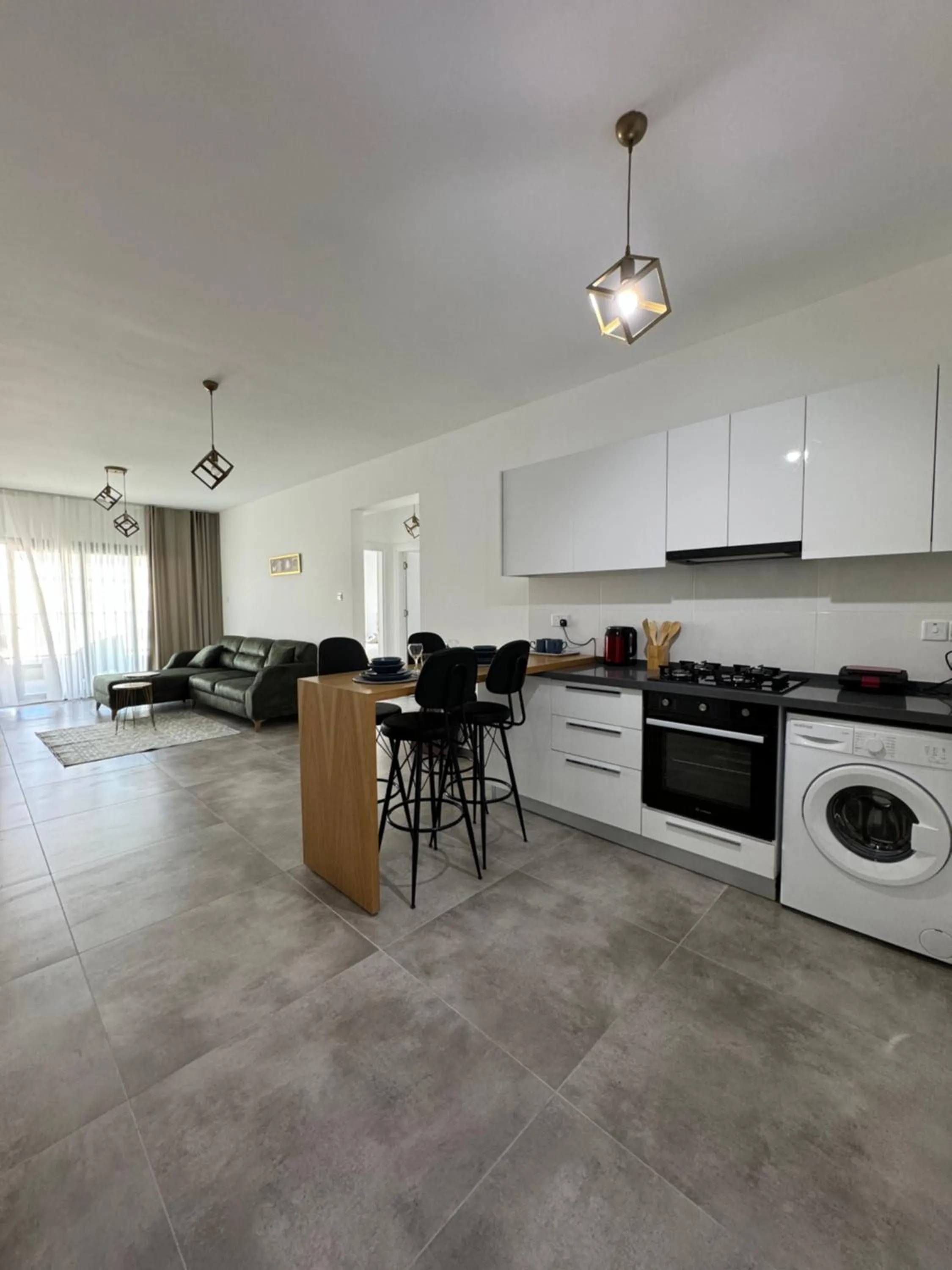 Kitchen or kitchenette in Caesar Resort & SPA Commodus