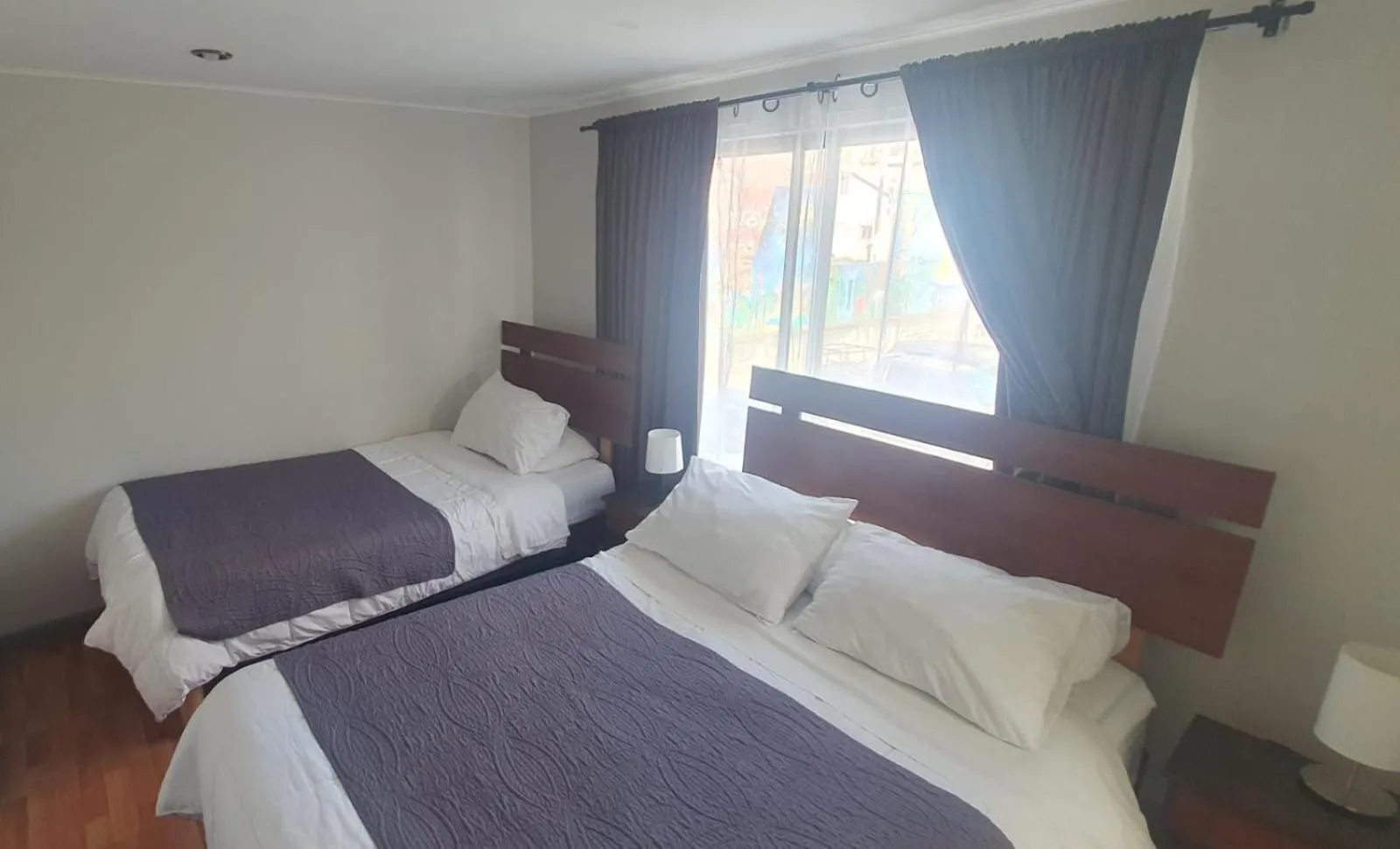 Bed in Hostal del Rio