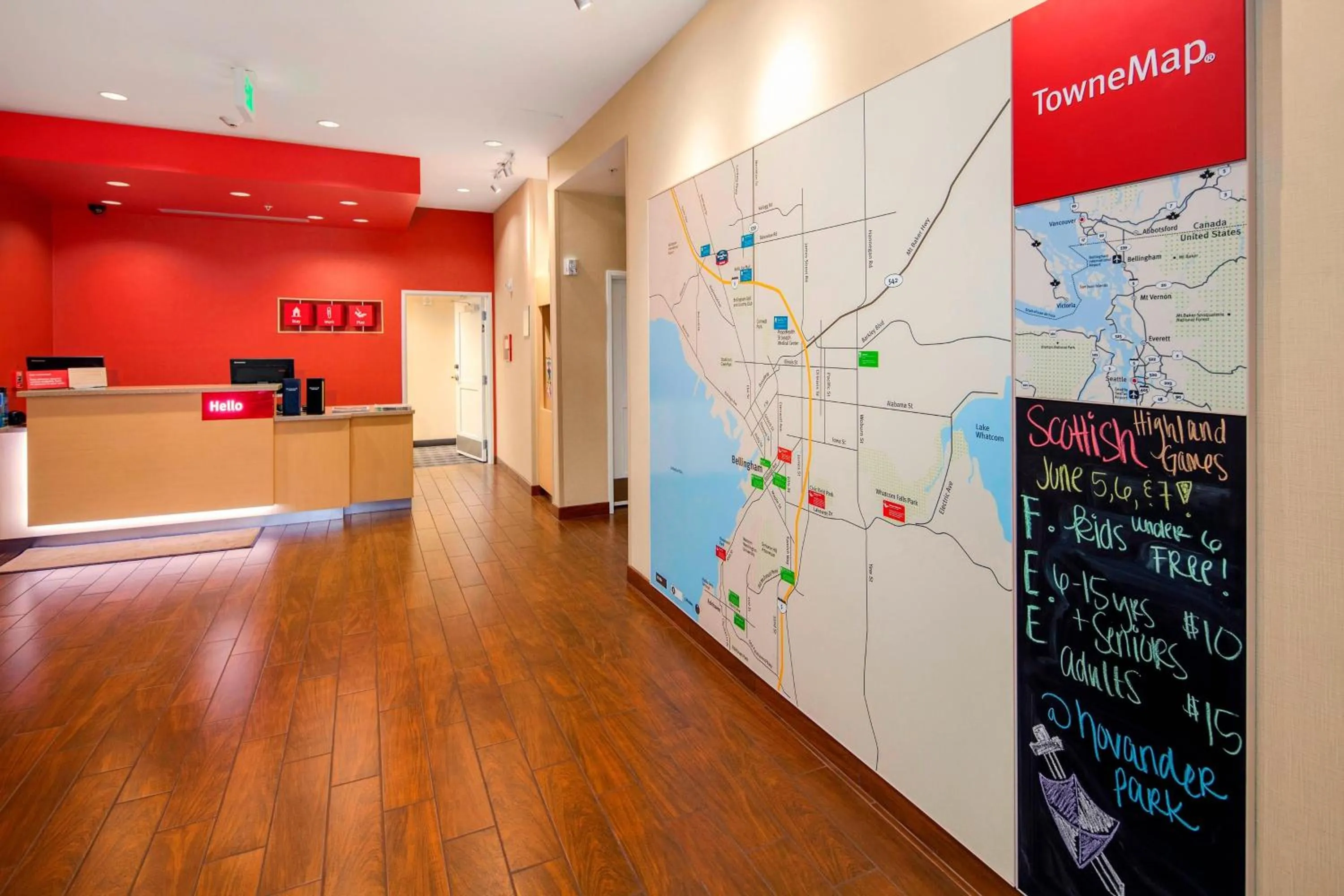 Lobby or reception in TownePlace Suites by Marriott Bellingham