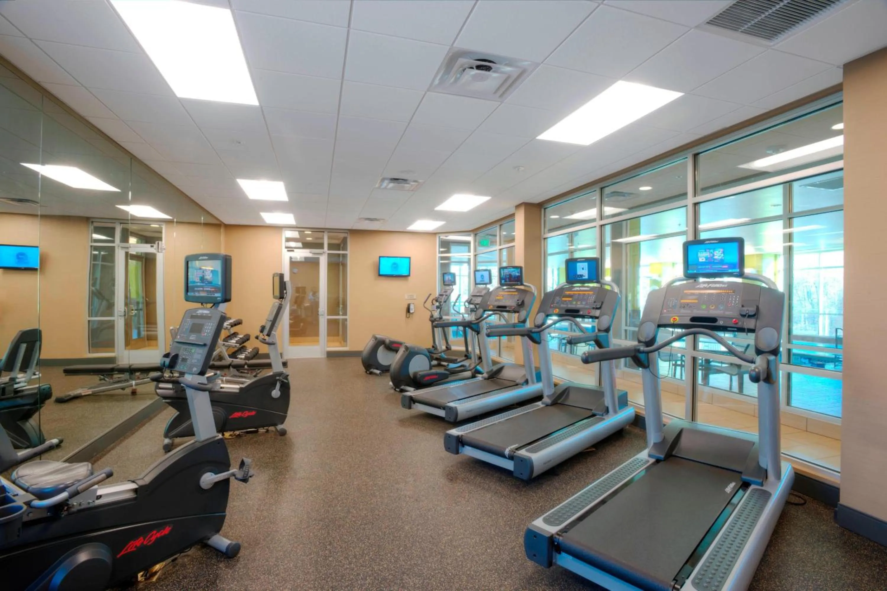 Fitness centre/facilities in TownePlace Suites by Marriott Bellingham