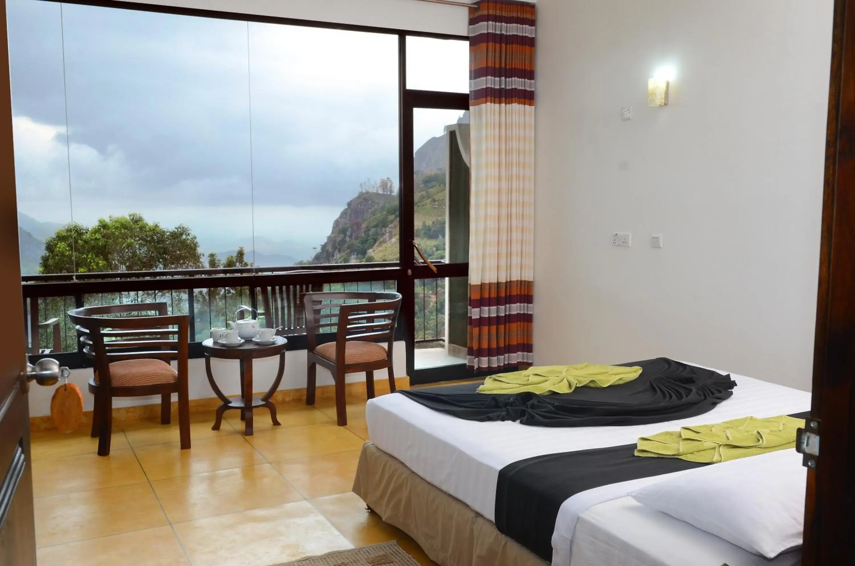 Deluxe Double Room with Balcony - single occupancy in Ella Gap Panorama Deluxe Double Room with Balcony - single occupancy in Ella Gap Panorama