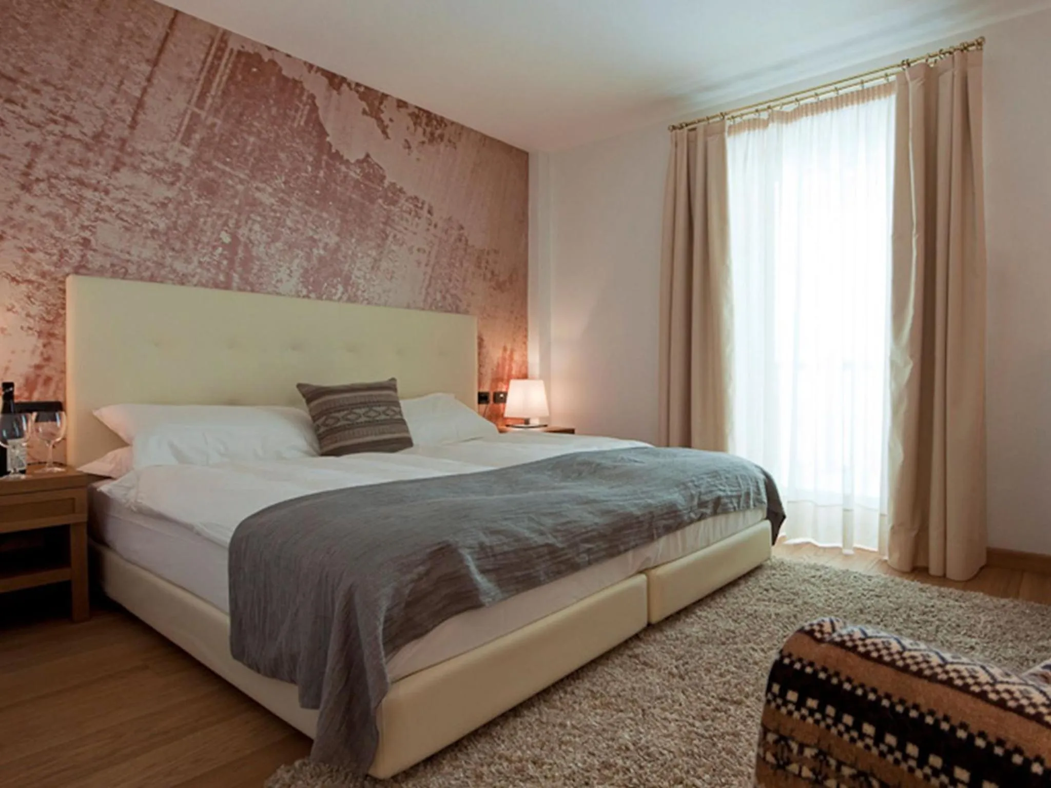 Bed in Hotel Principe delle Nevi