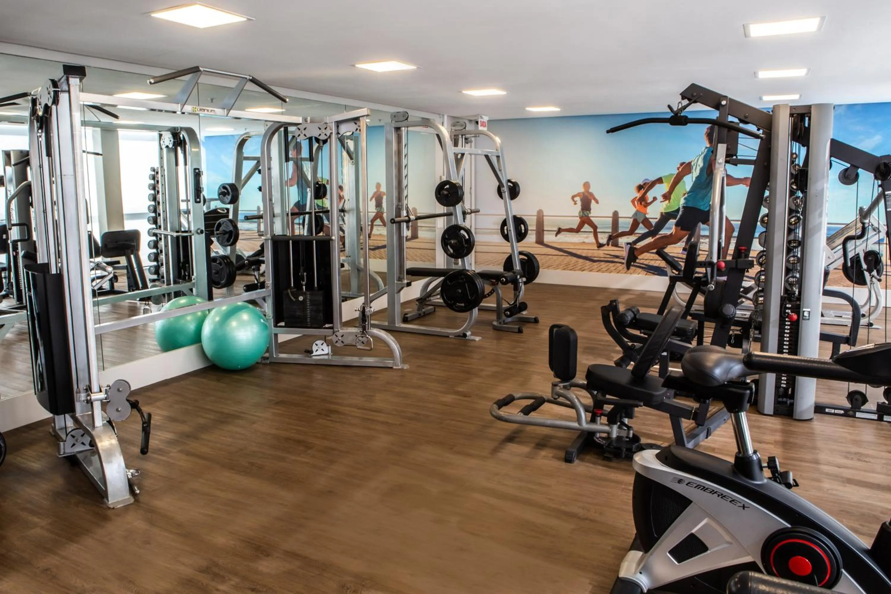 Fitness centre/facilities in Novotel Florianopolis