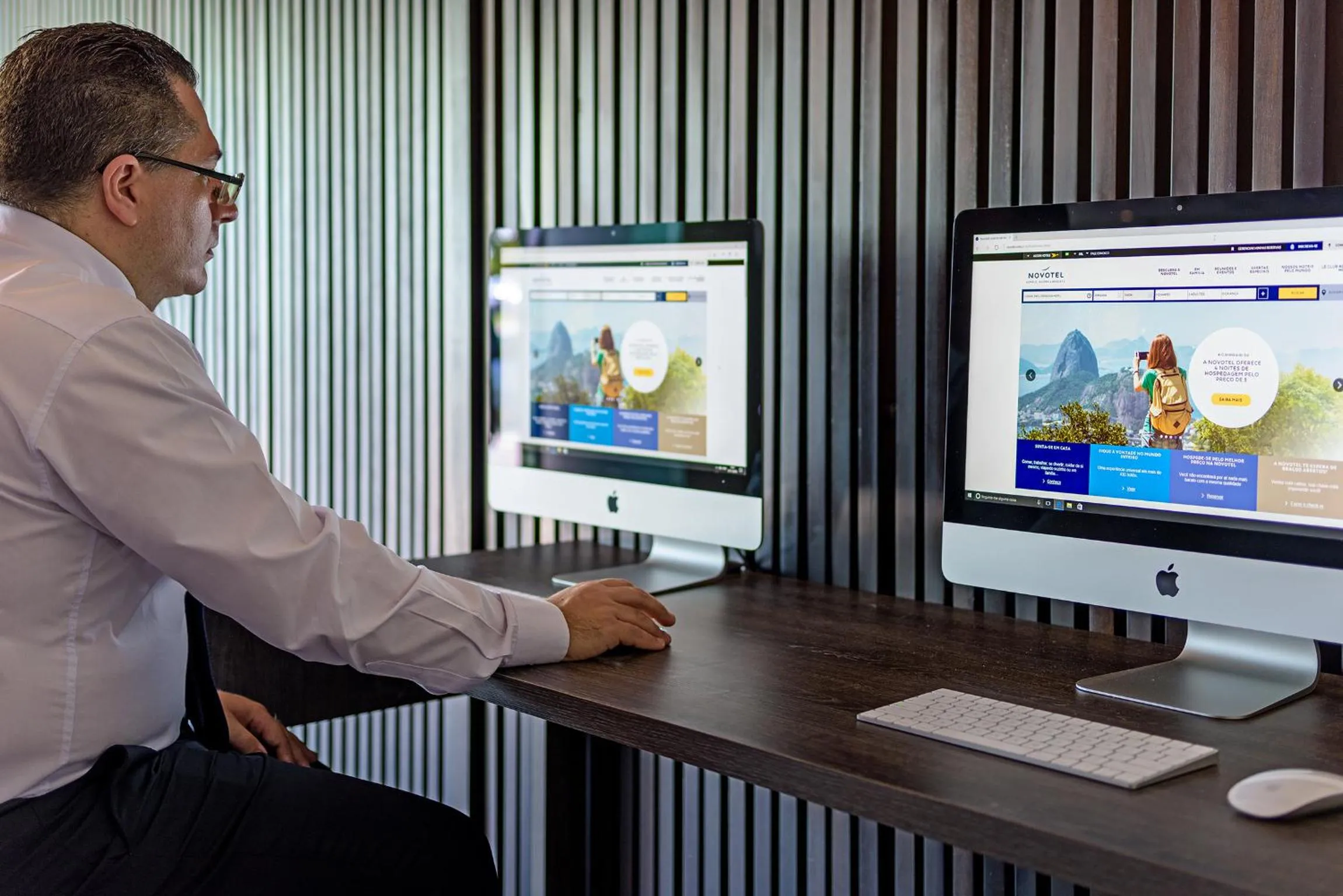 Lobby or reception in Novotel Florianopolis