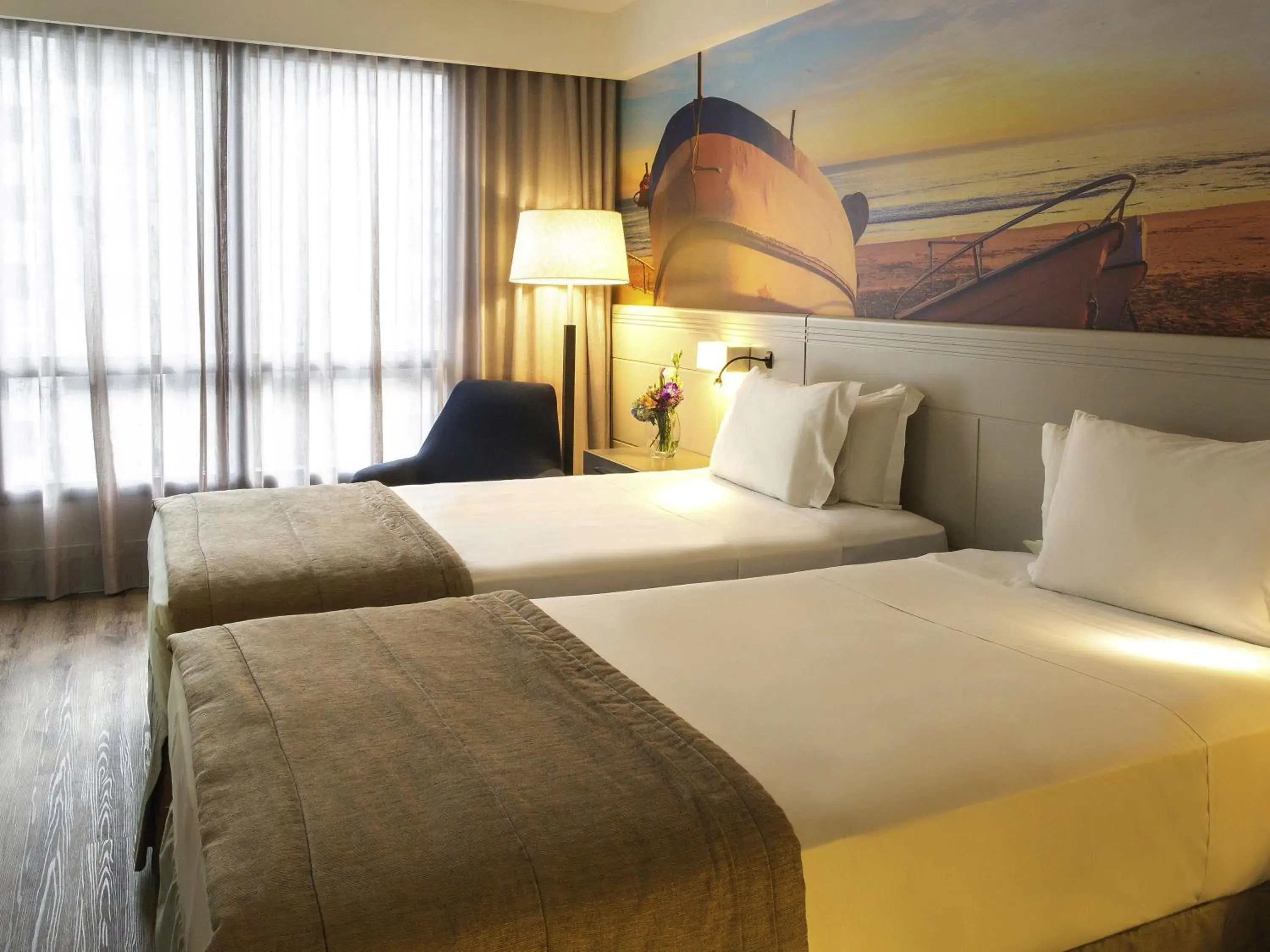 Twin Room with Two Twin Beds - single occupancy in Novotel Florianopolis Twin Room with Two Twin Beds - single occupancy in Novotel Florianopolis