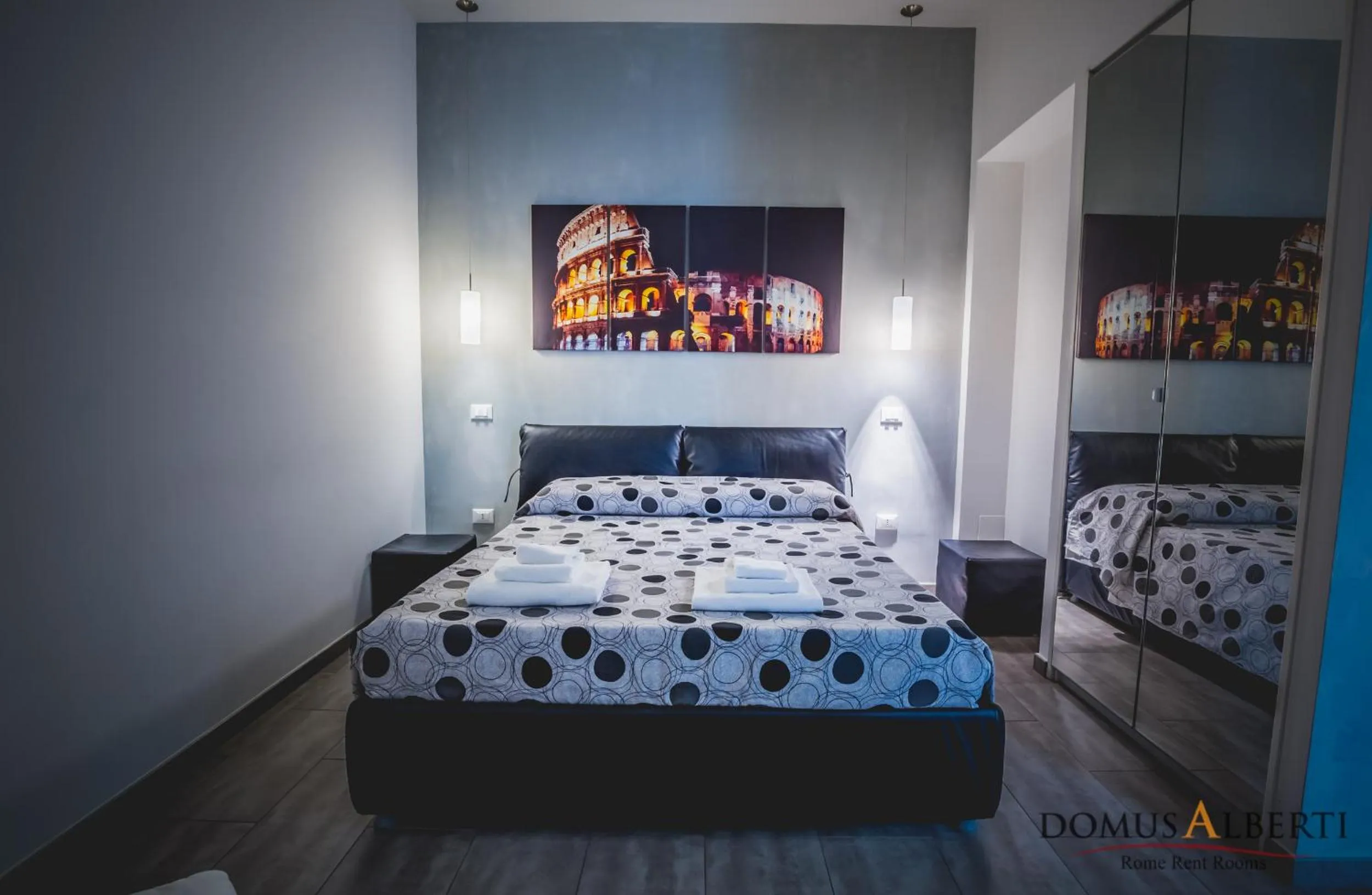 Bed in Domus Alberti Bed & Breakfast
