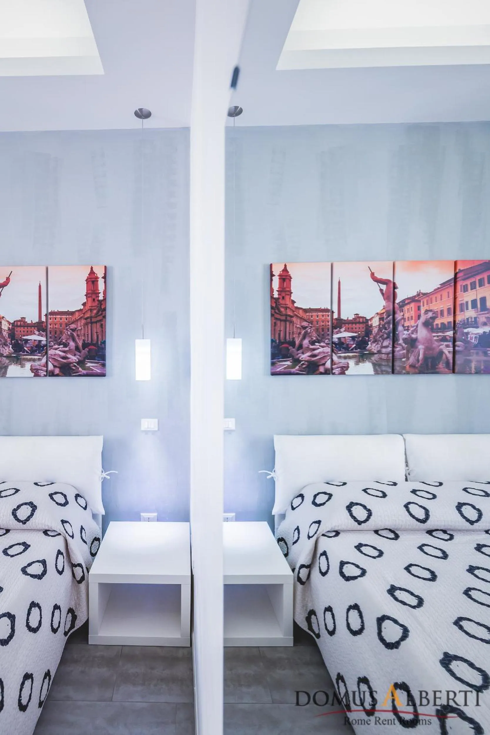 Bed in Domus Alberti Bed & Breakfast