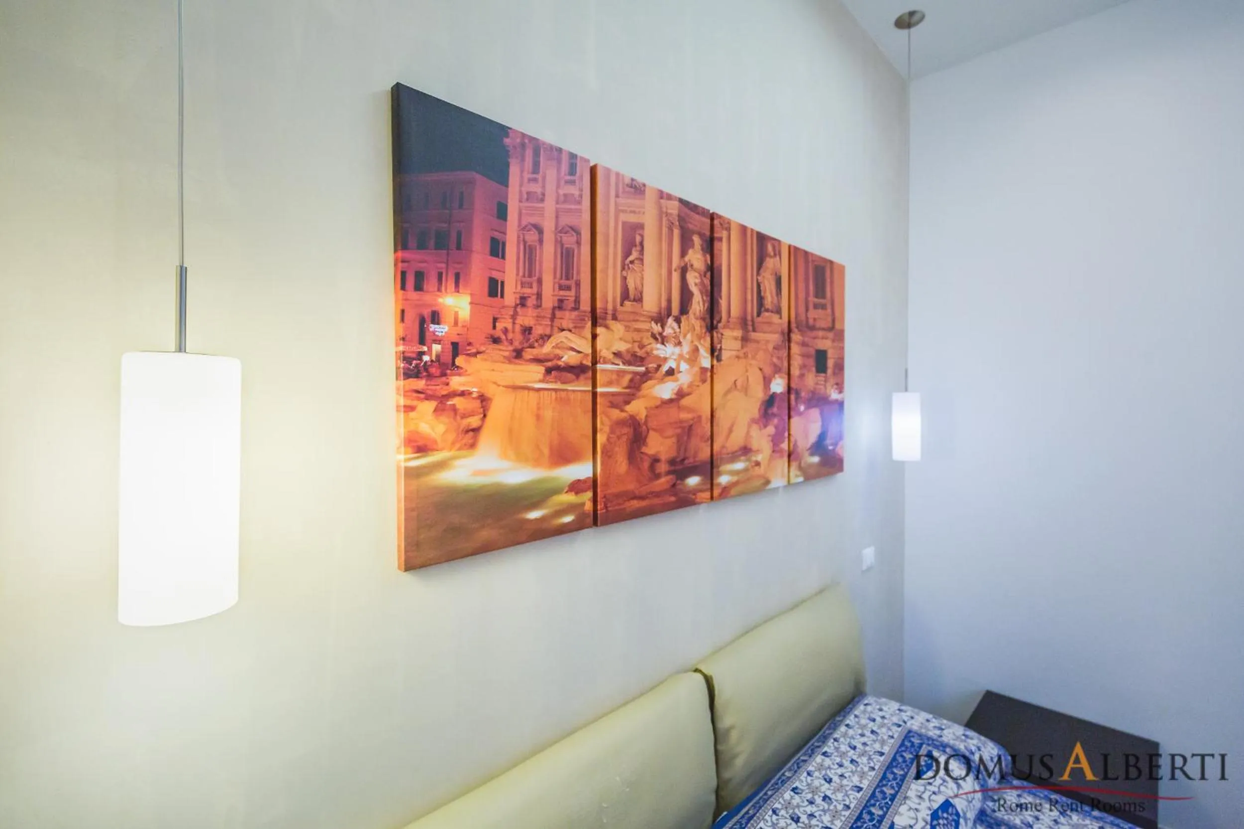 Bed in Domus Alberti Bed & Breakfast